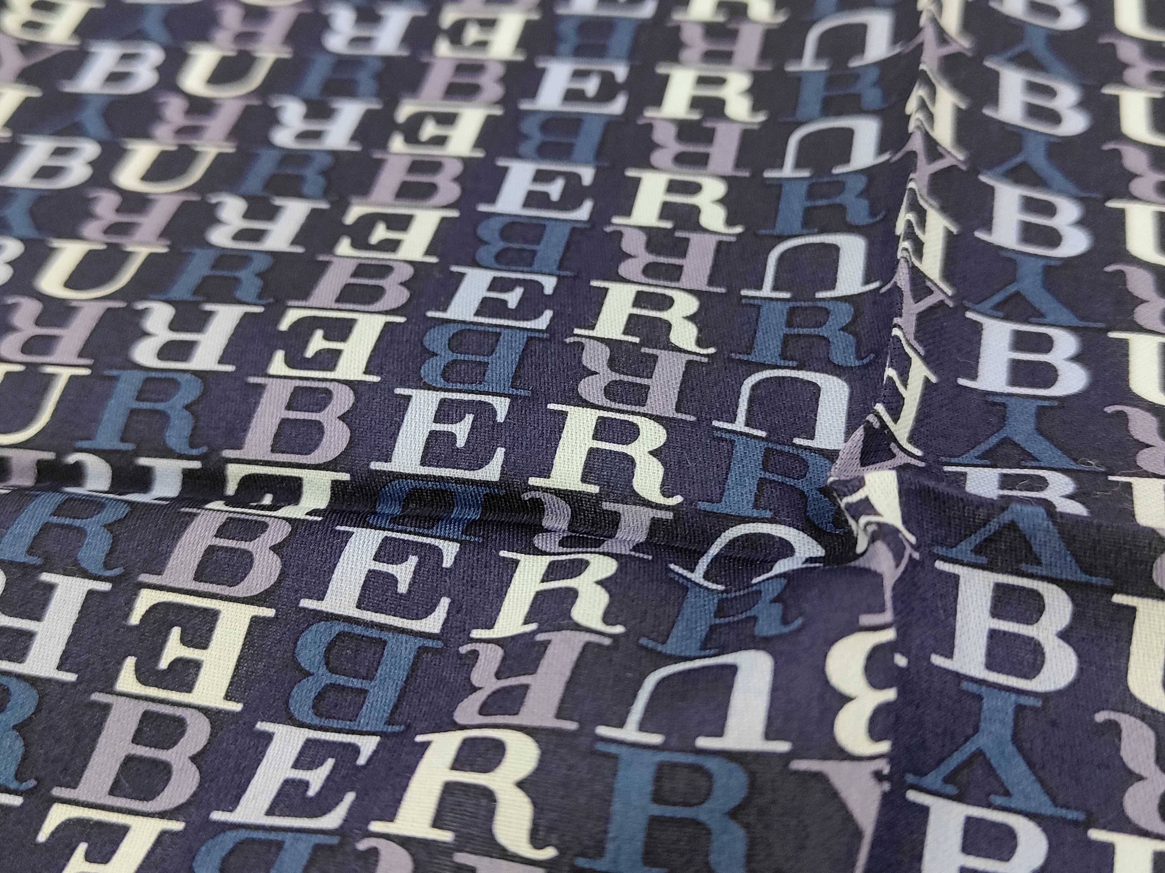 handkerchief/scarf with sticker, logo print, navy, other accessories. — view 4