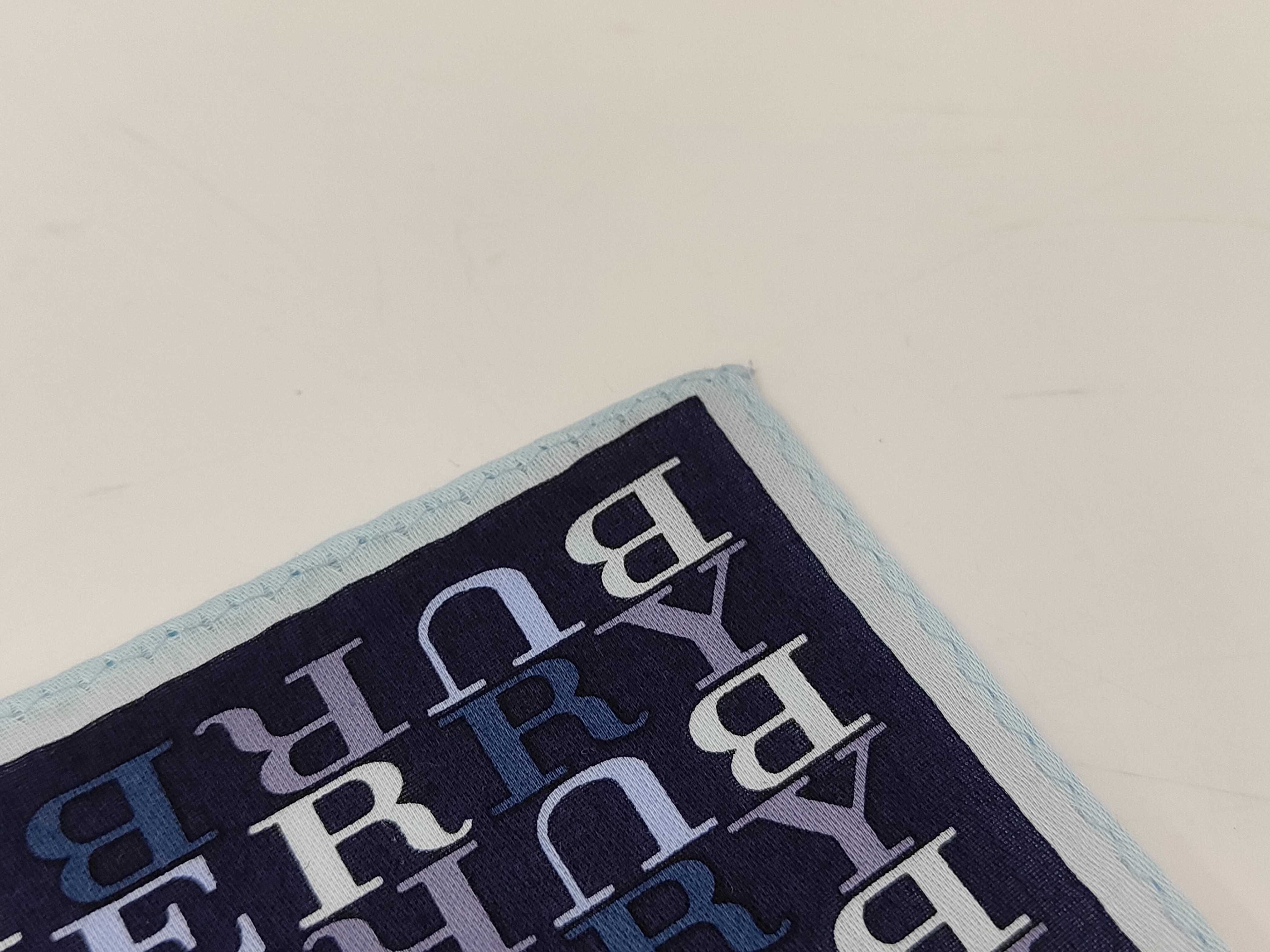 handkerchief/scarf with sticker, logo print, navy, other accessories. — view 6