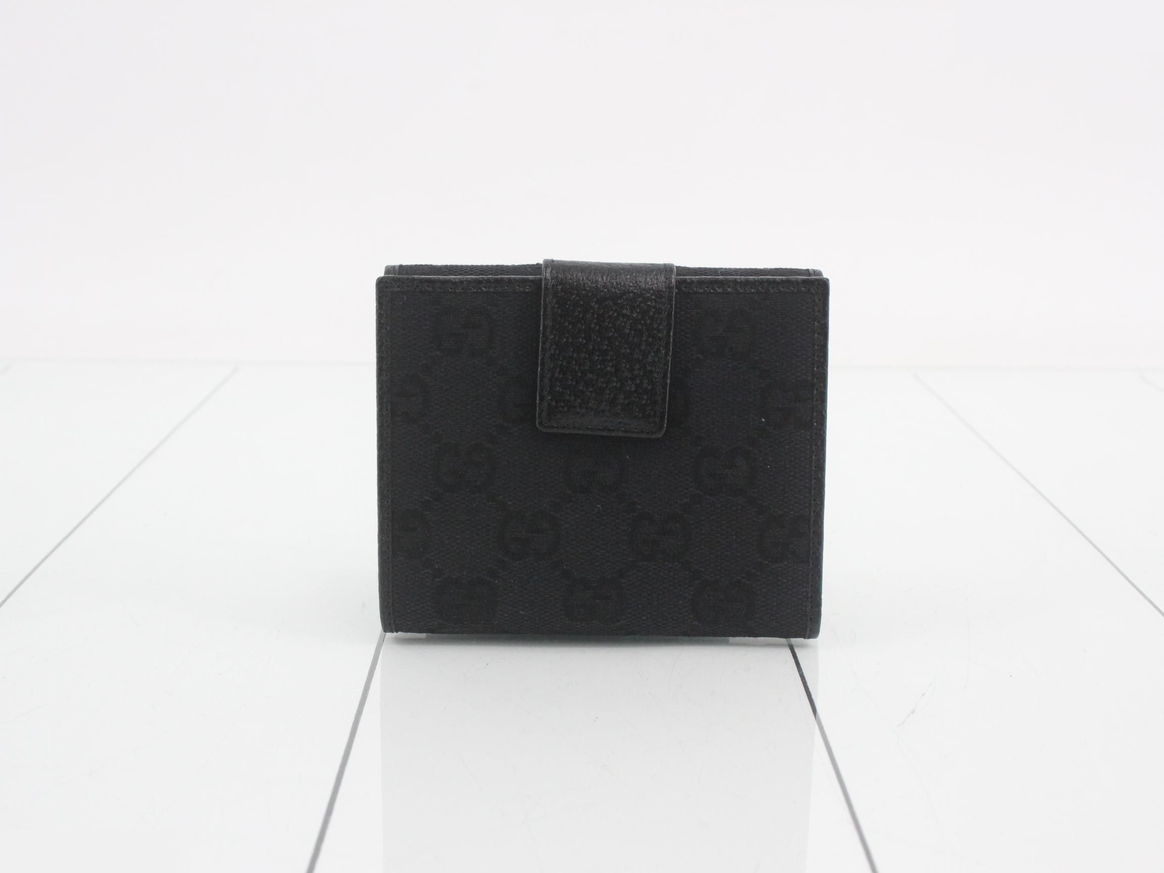 GG Canvas Folding Wallet — view 2