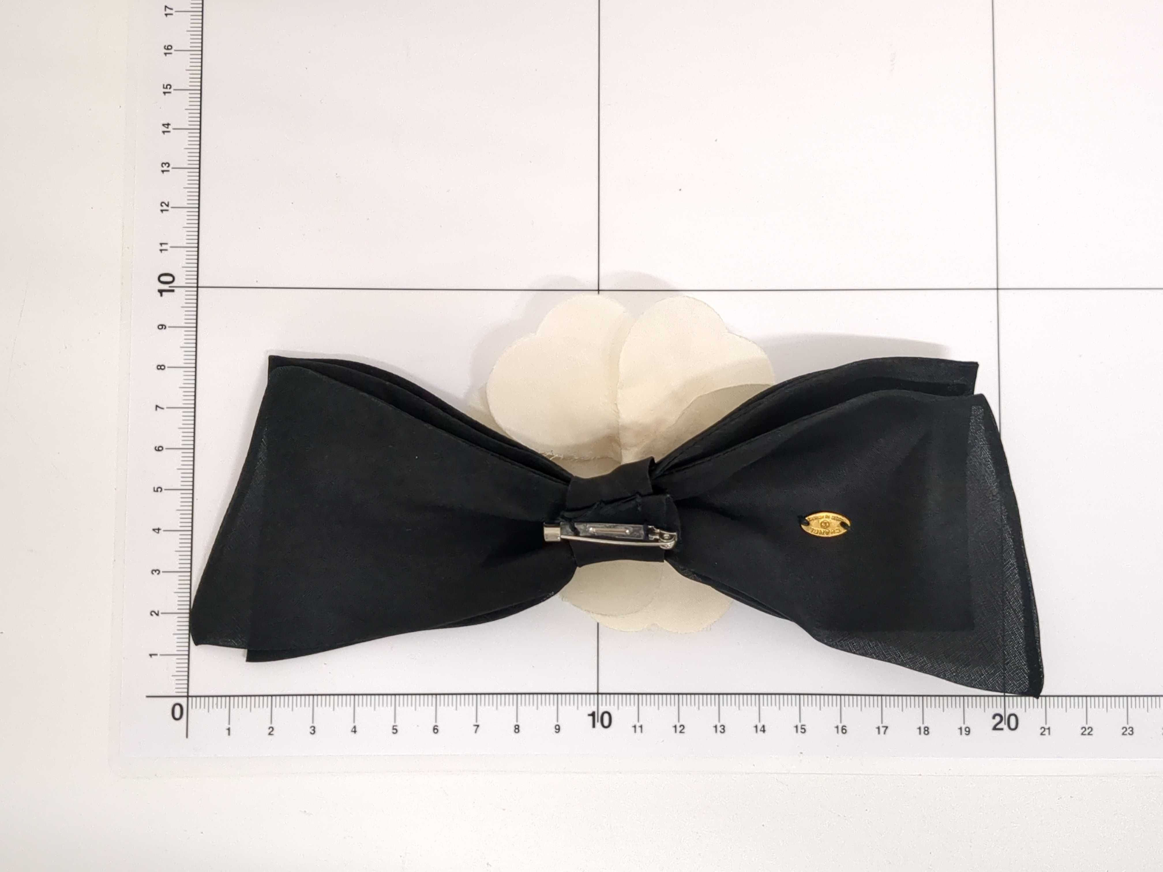 Camellia Ribbon Brooch Corsage Brooch — view 2