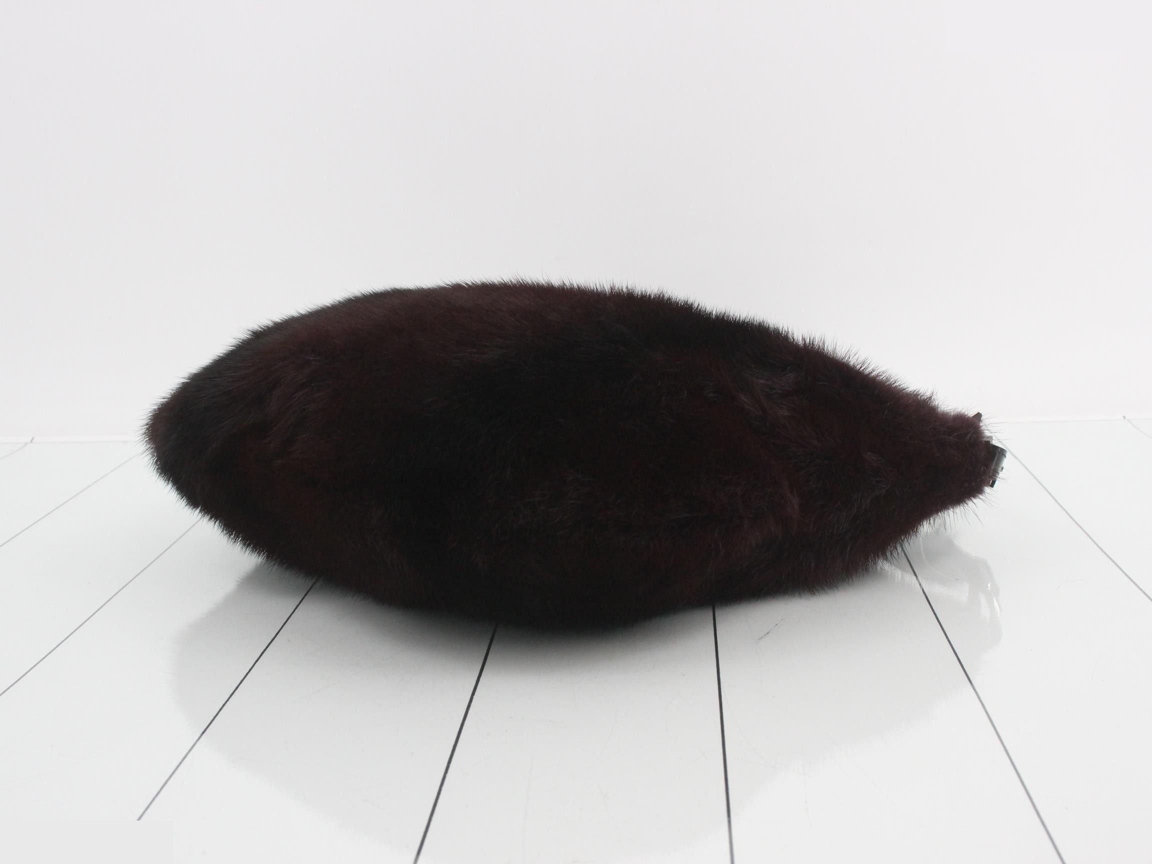 2-way mink shoulder bag — view 6