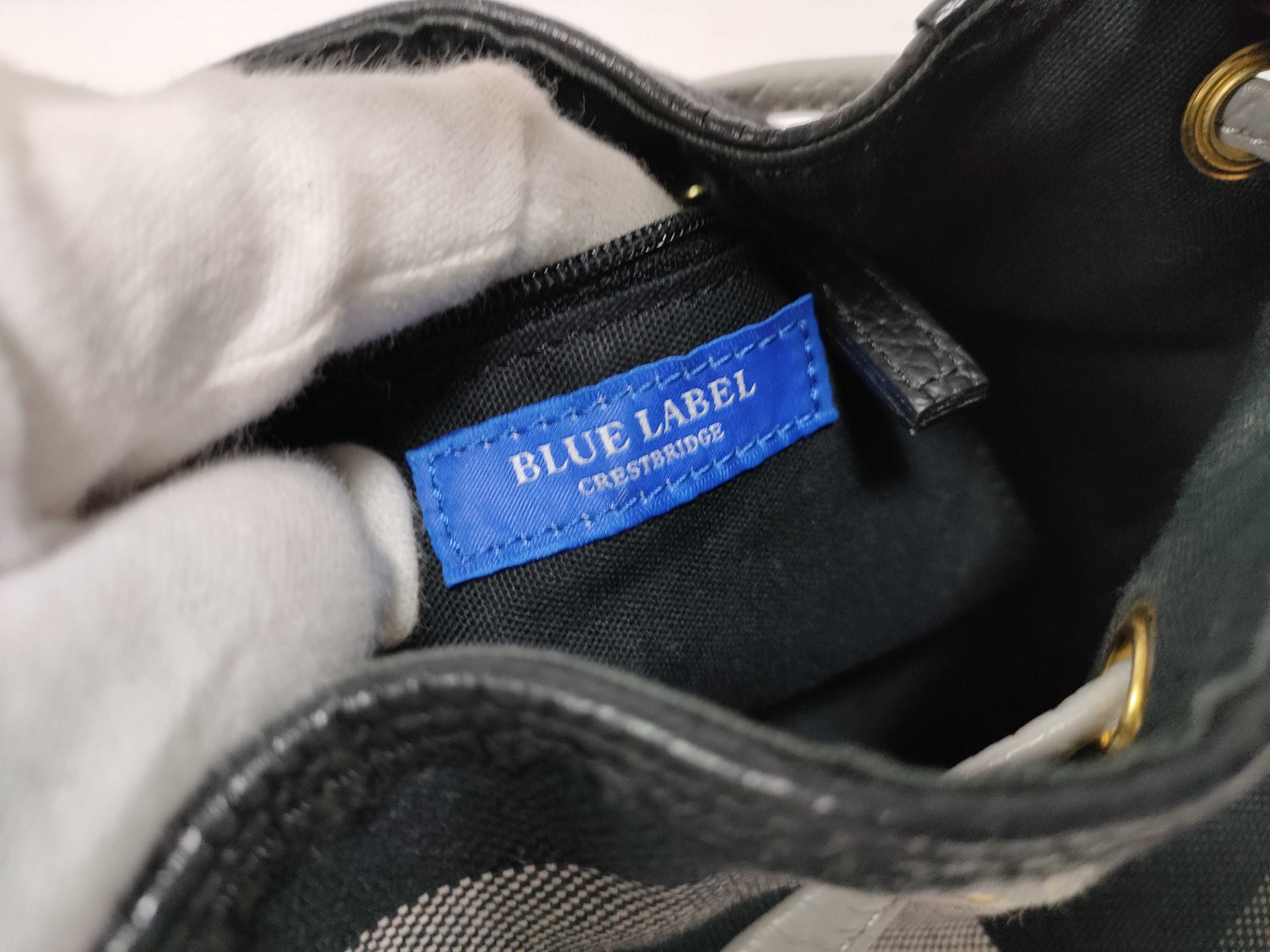 Blue Label Nova Check Drawstring 2-Way Shoulder Bag with Strap — view 13