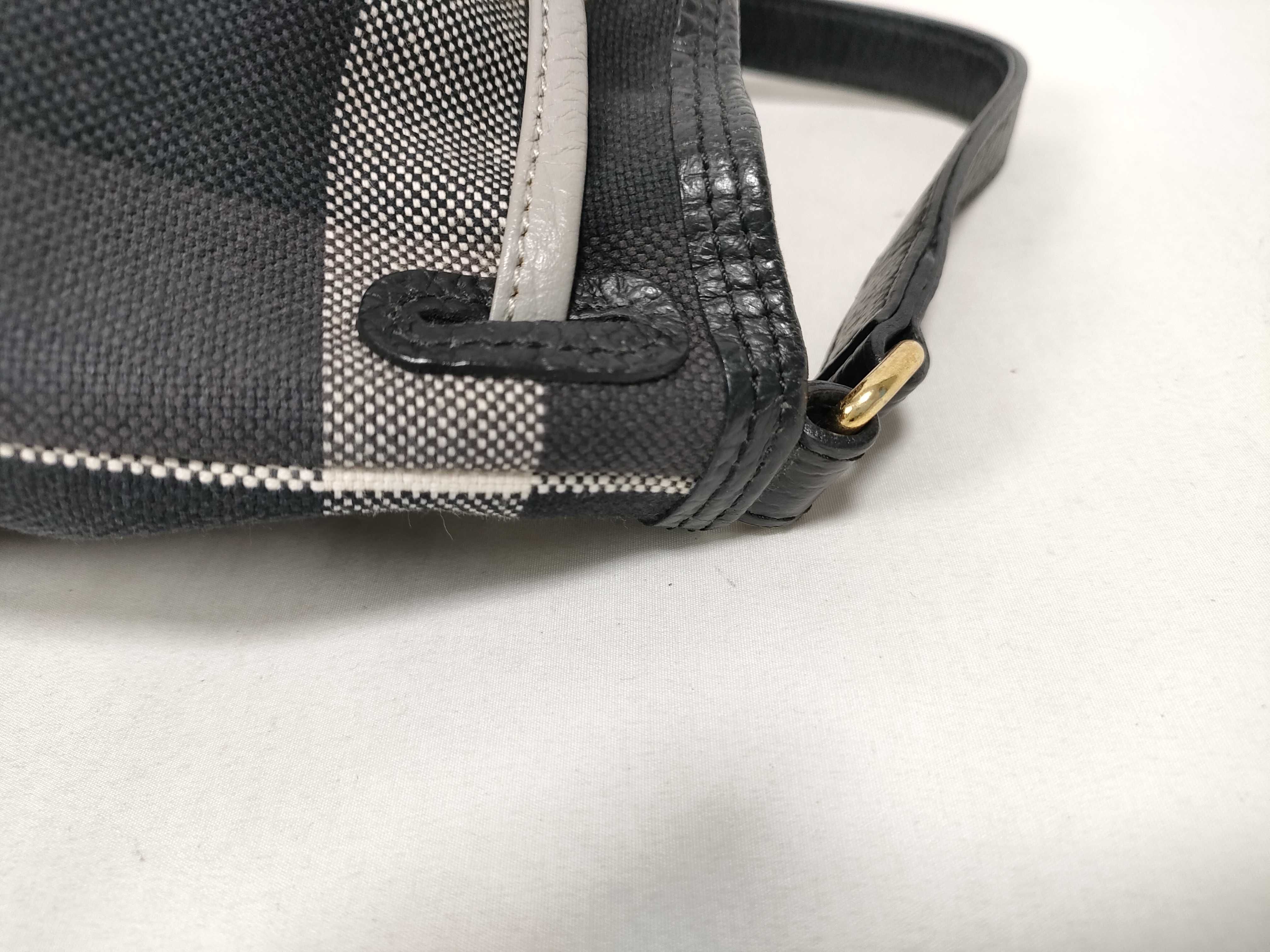 Blue Label Nova Check Drawstring 2-Way Shoulder Bag with Strap — view 6