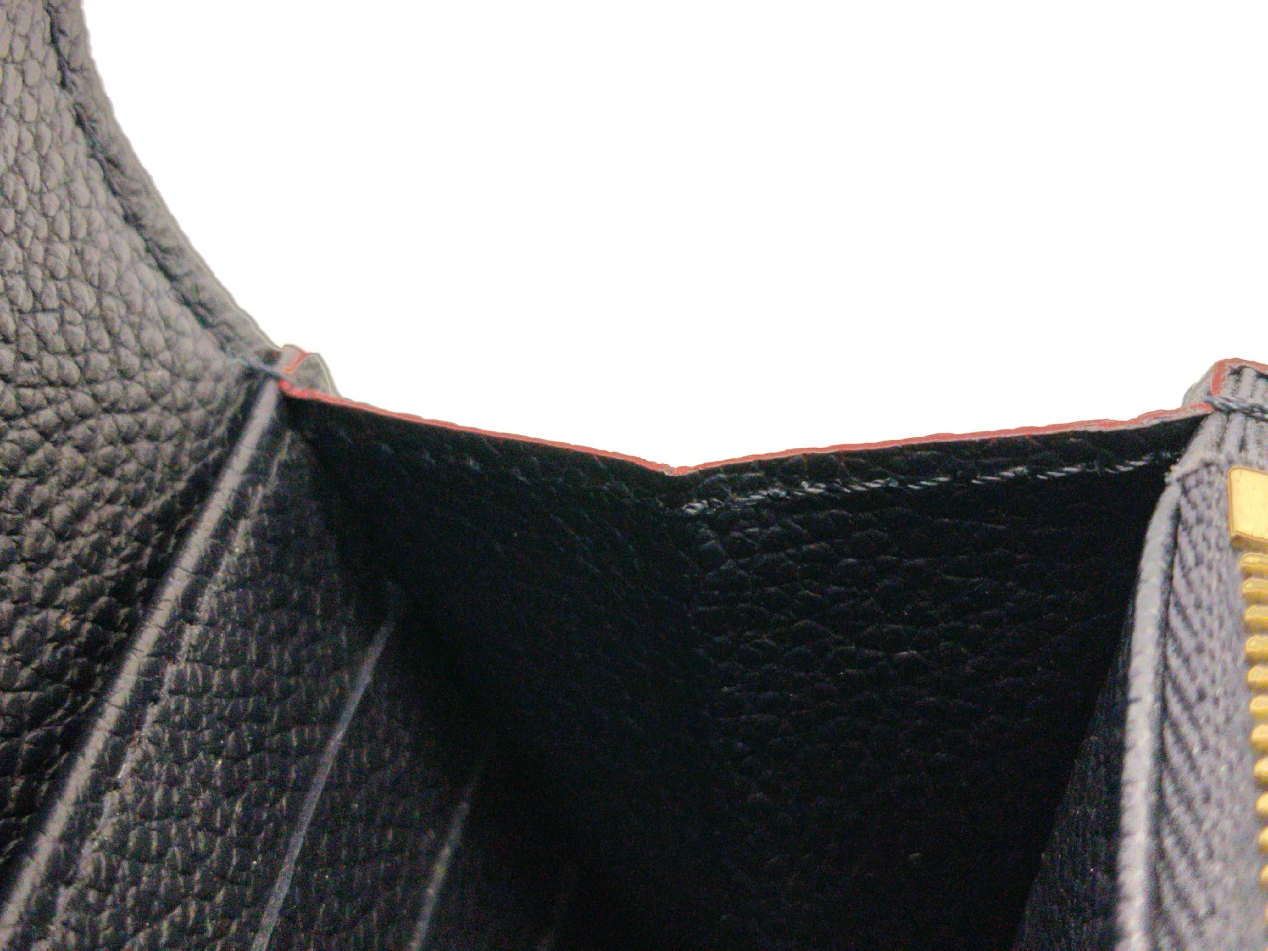 Monogram Empreinte Portefeuille Sarah Marine Rouge M62125 Wallet — view 14