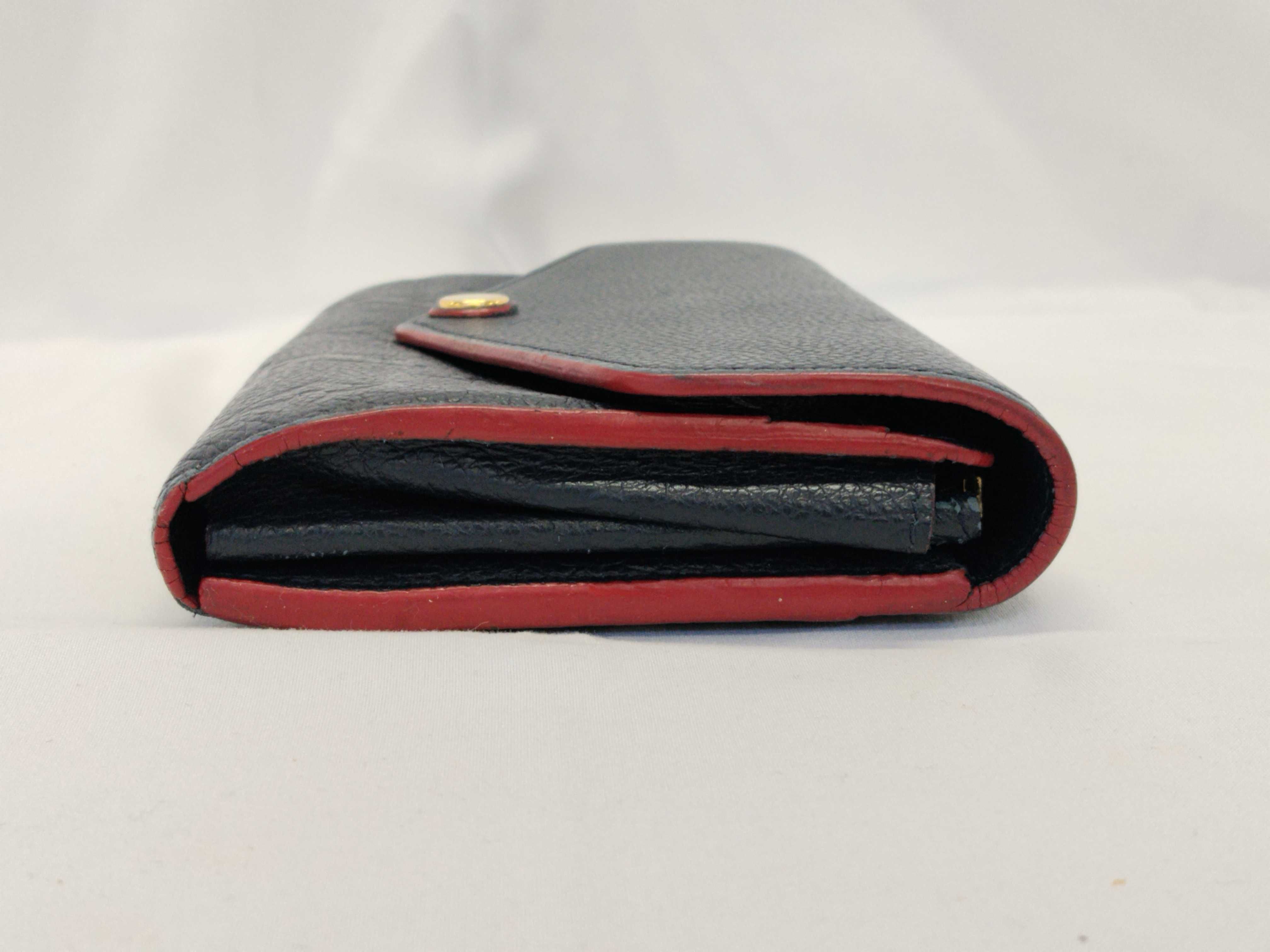 Monogram Empreinte Portefeuille Sarah Marine Rouge M62125 Wallet — view 5