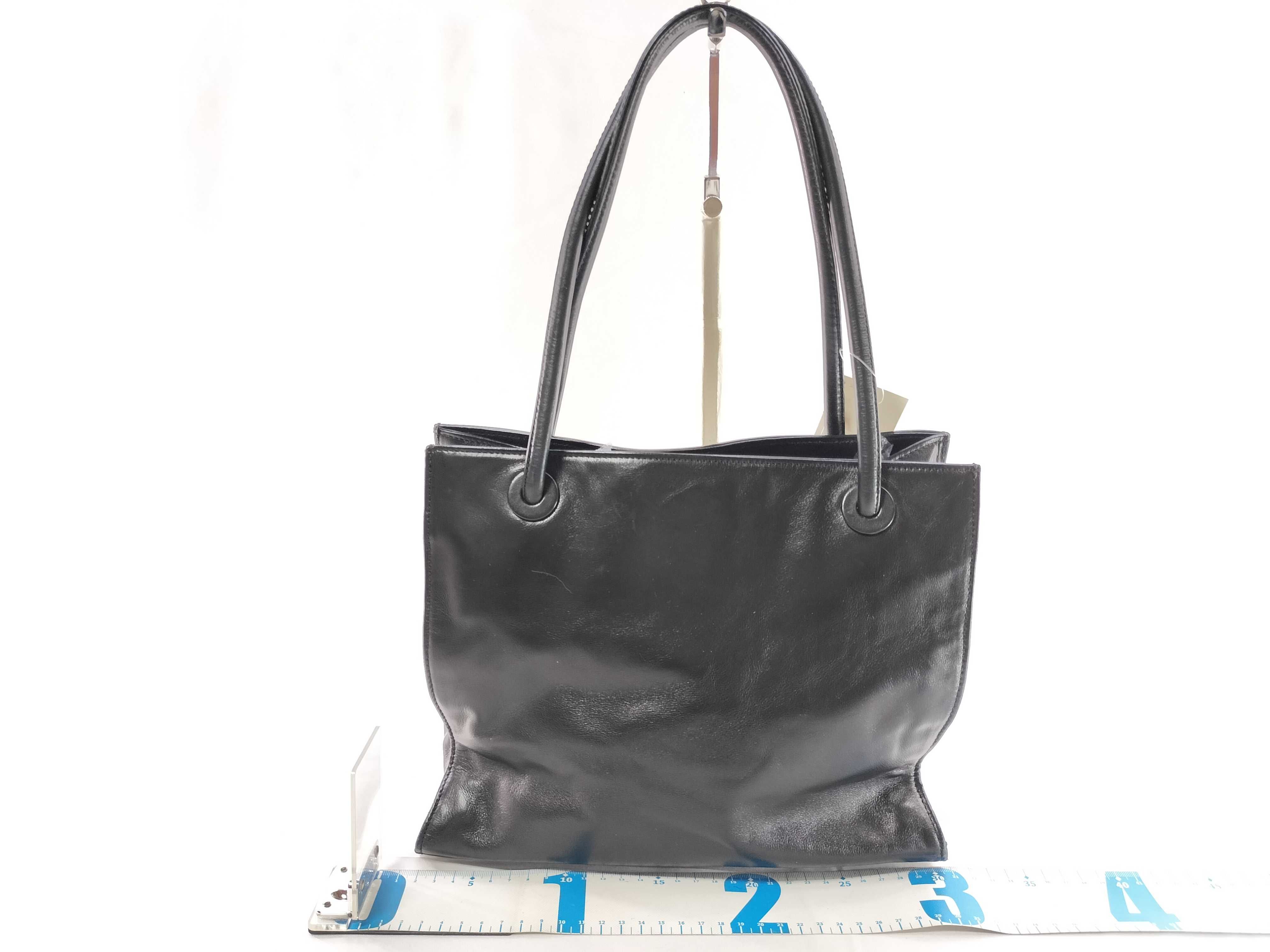 Coco Mark Leather Tote Bag — view 2
