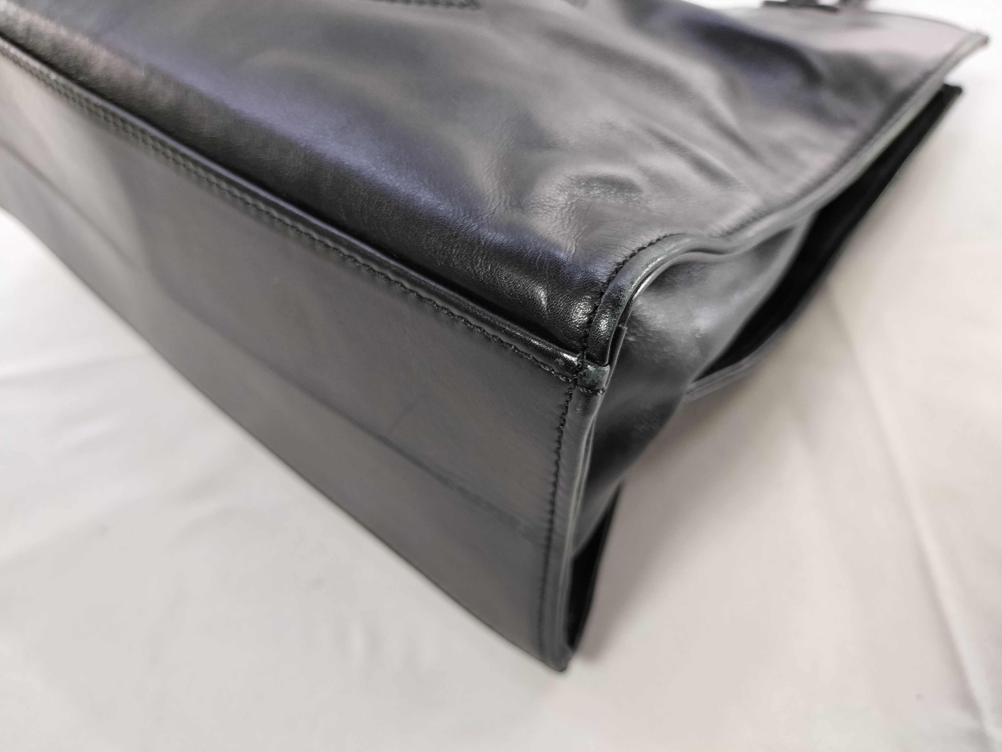 Coco Mark Leather Tote Bag — view 6