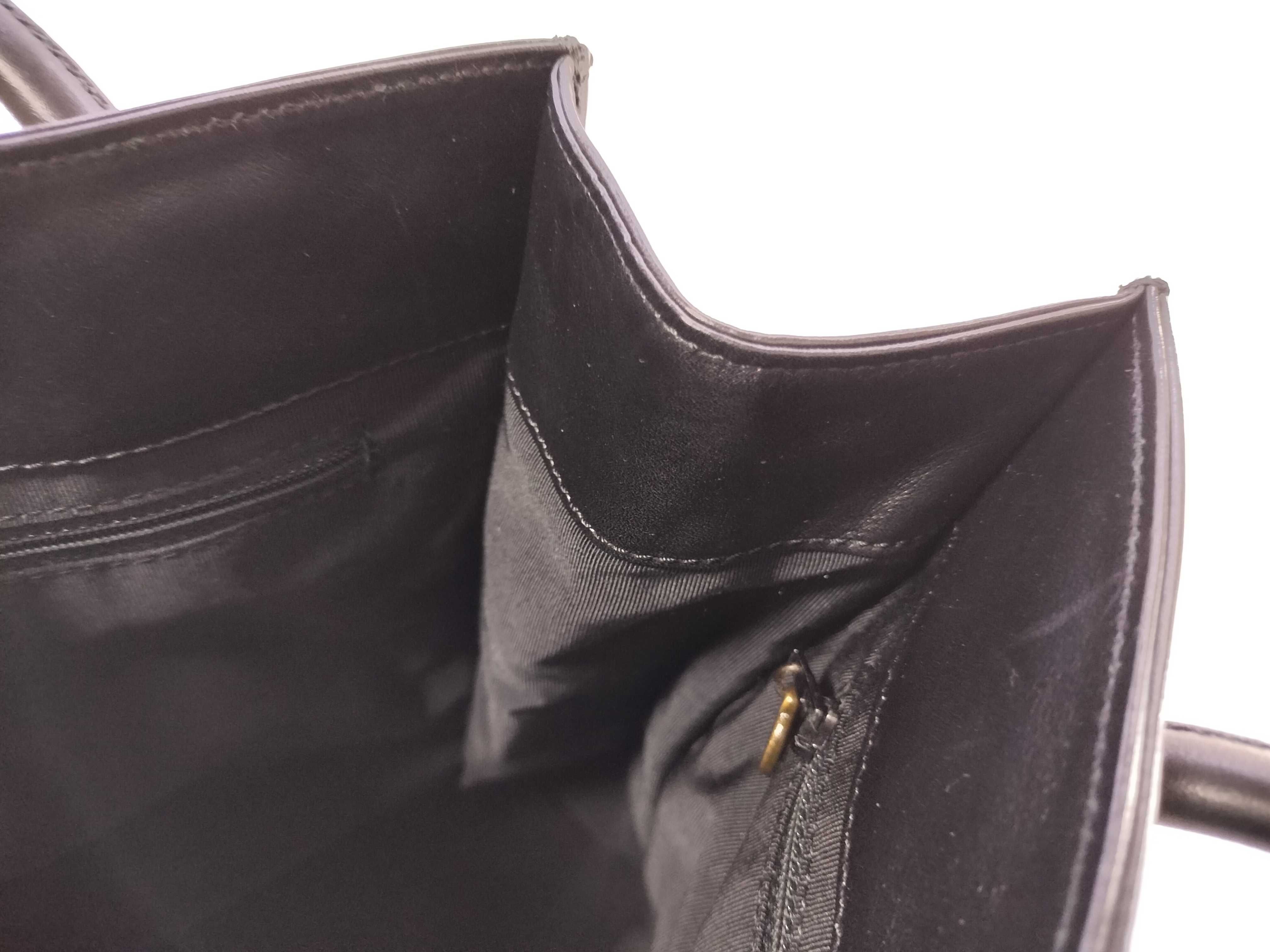 Coco Mark Leather Tote Bag — view 8