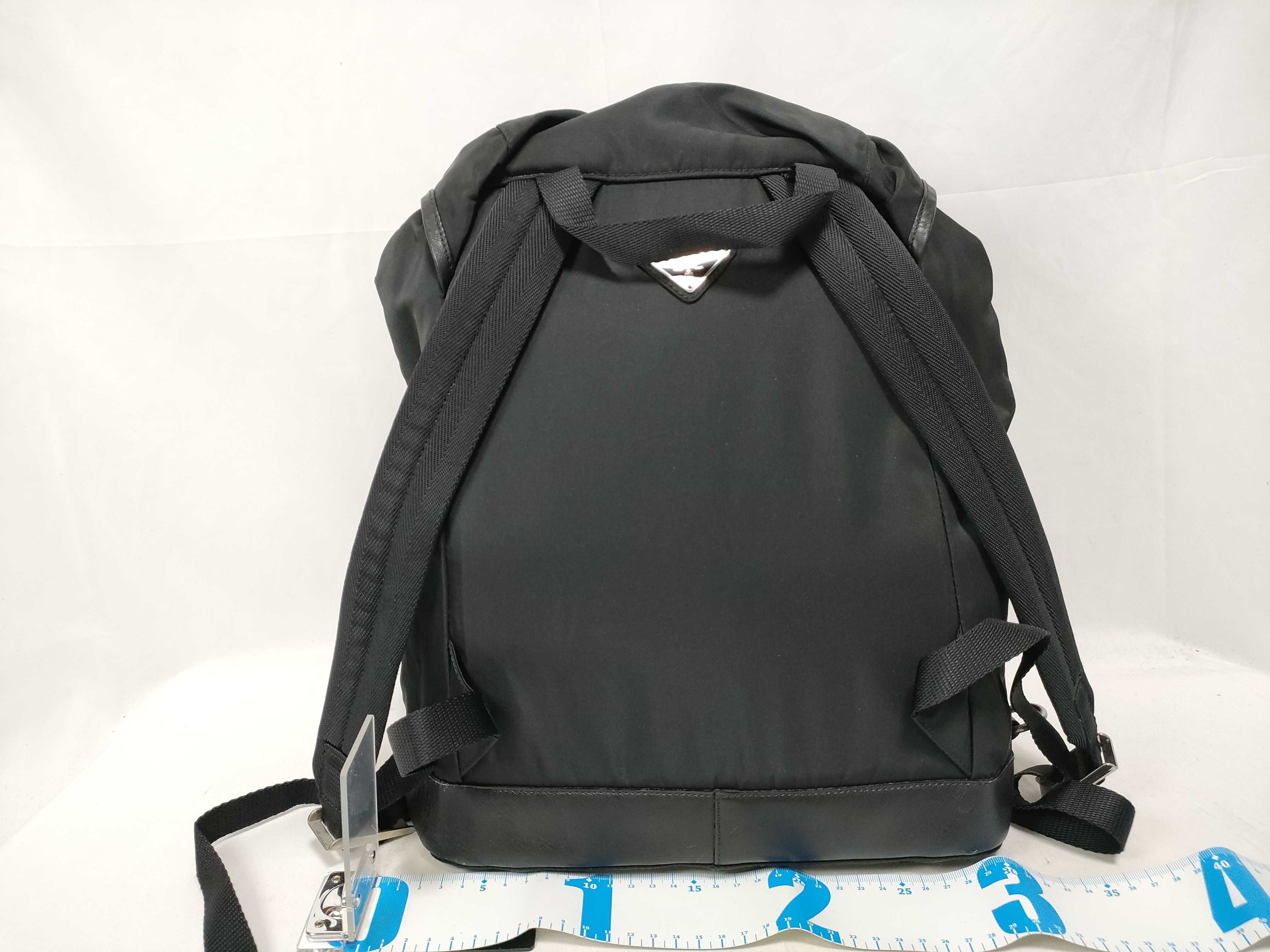 Triangle Logo Nylon Backpack — view 2