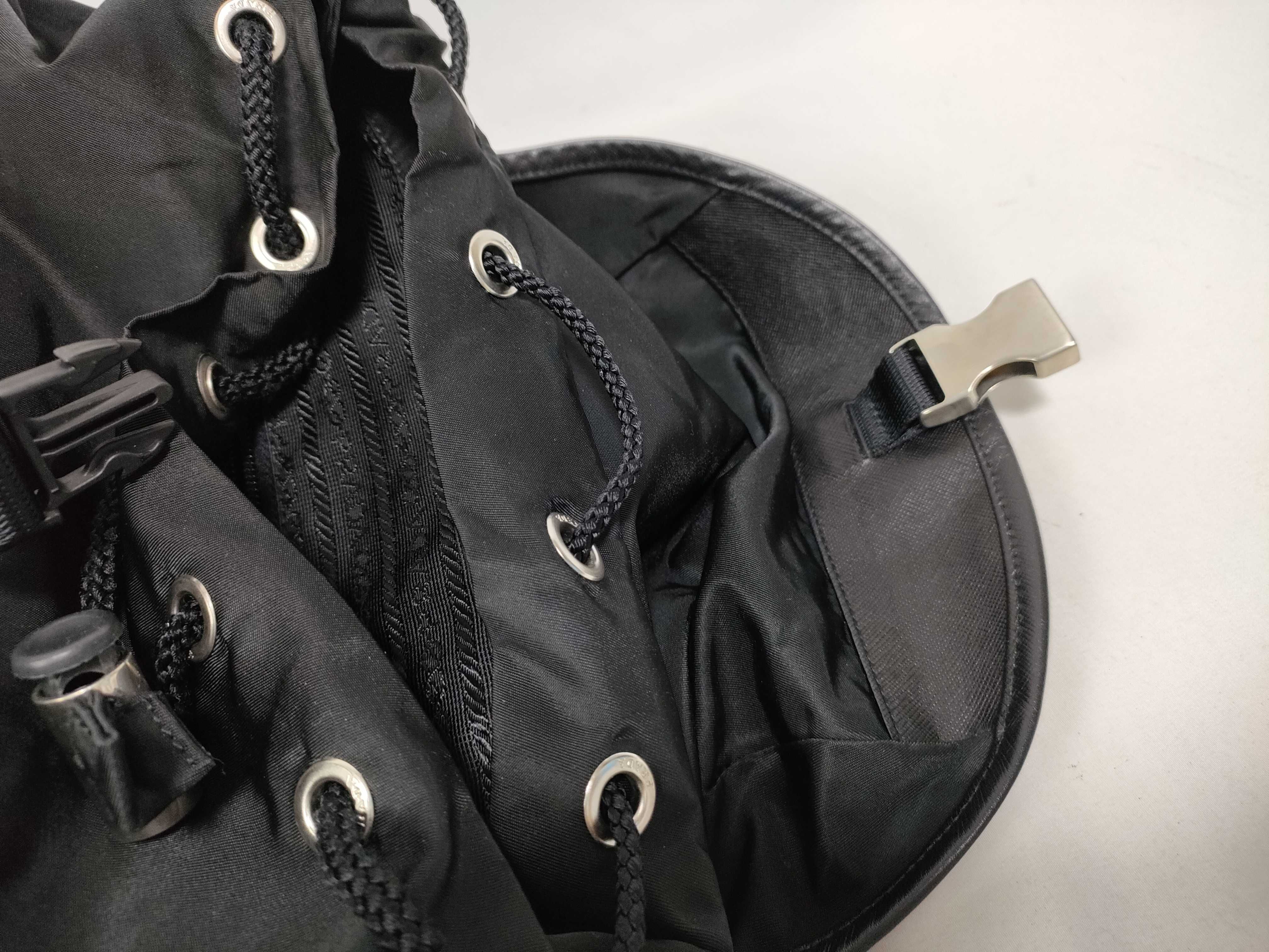 Triangle Logo Nylon Backpack — view 11