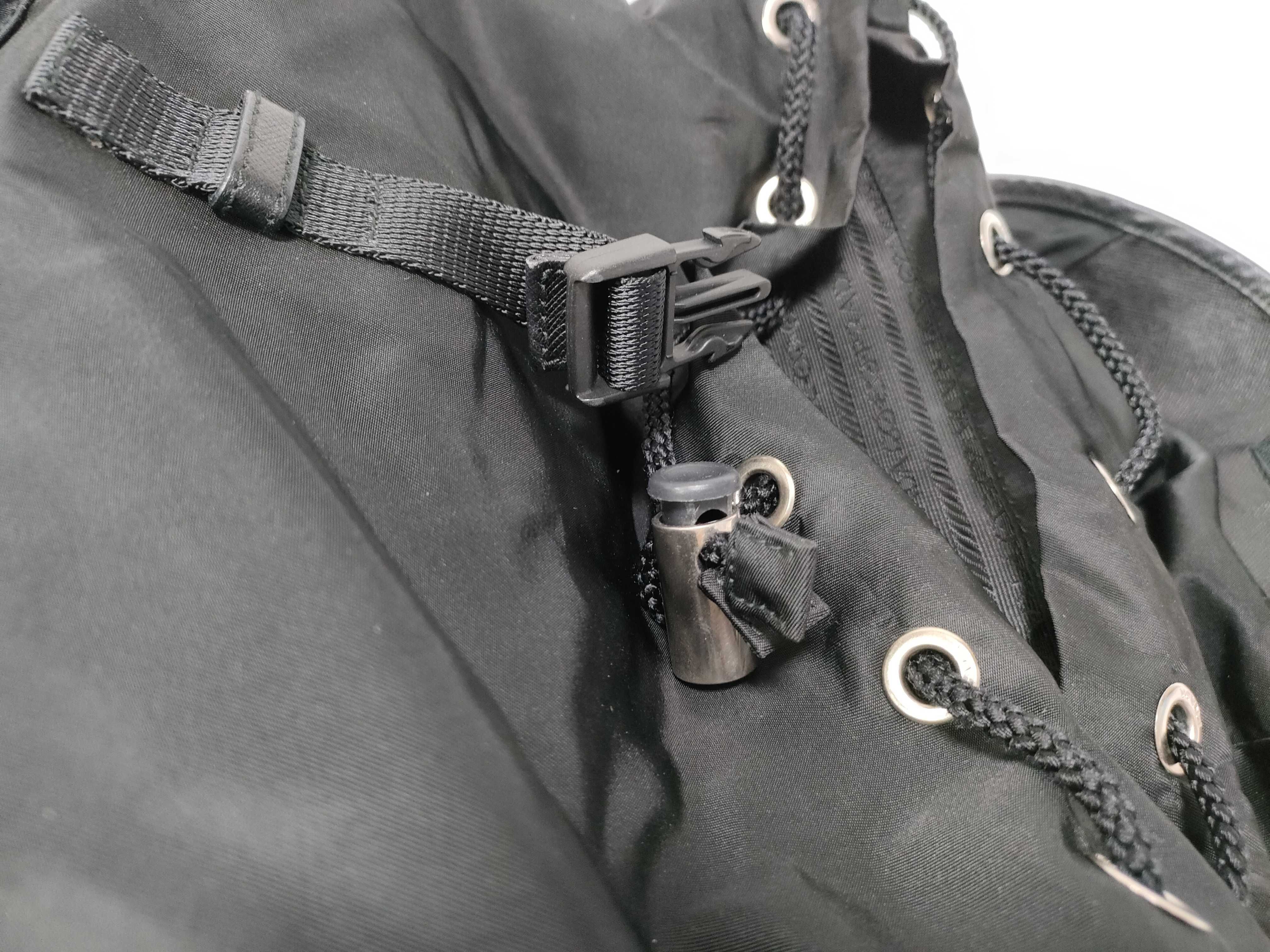 Triangle Logo Nylon Backpack — view 12