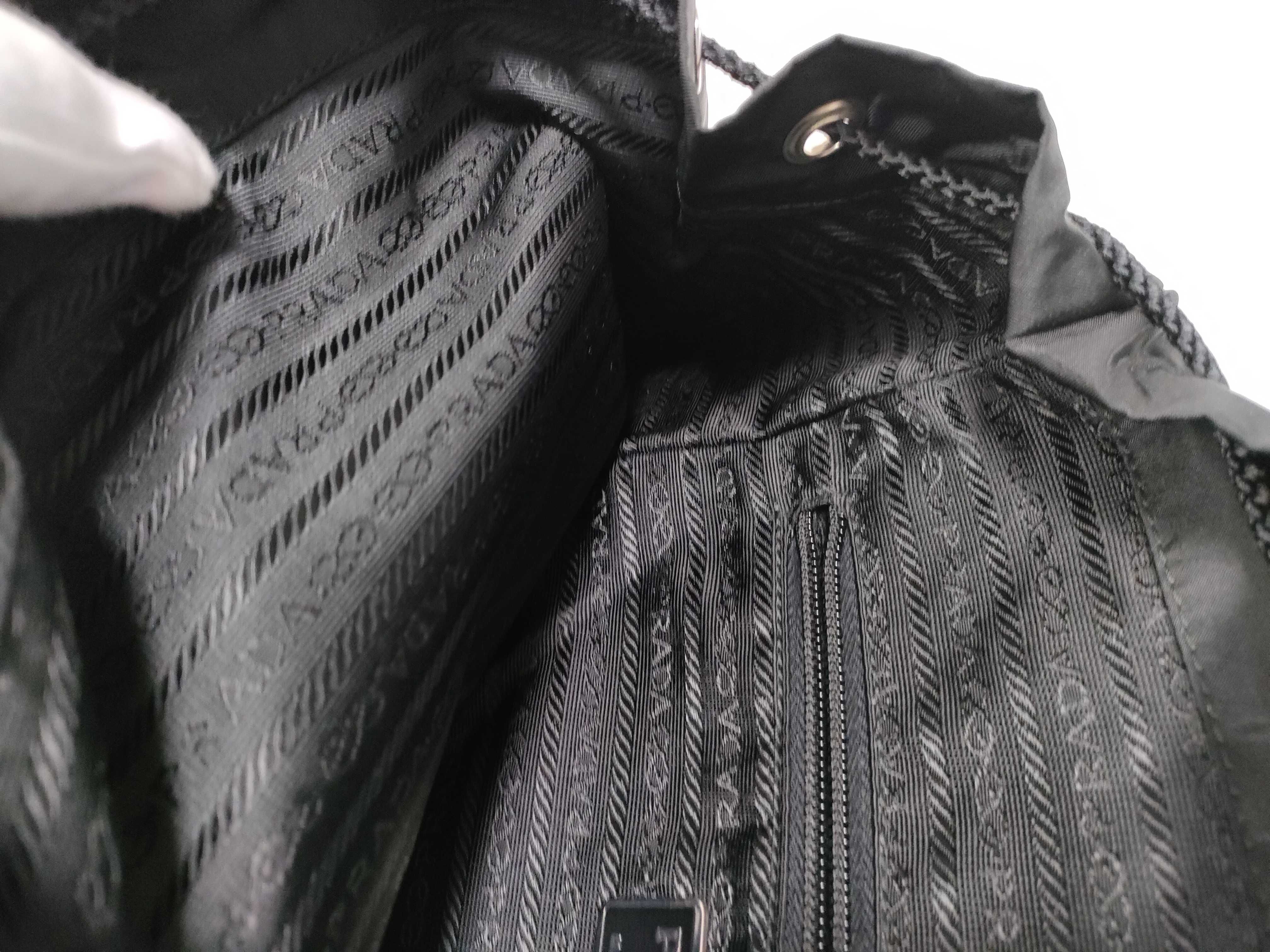 Triangle Logo Nylon Backpack — view 13