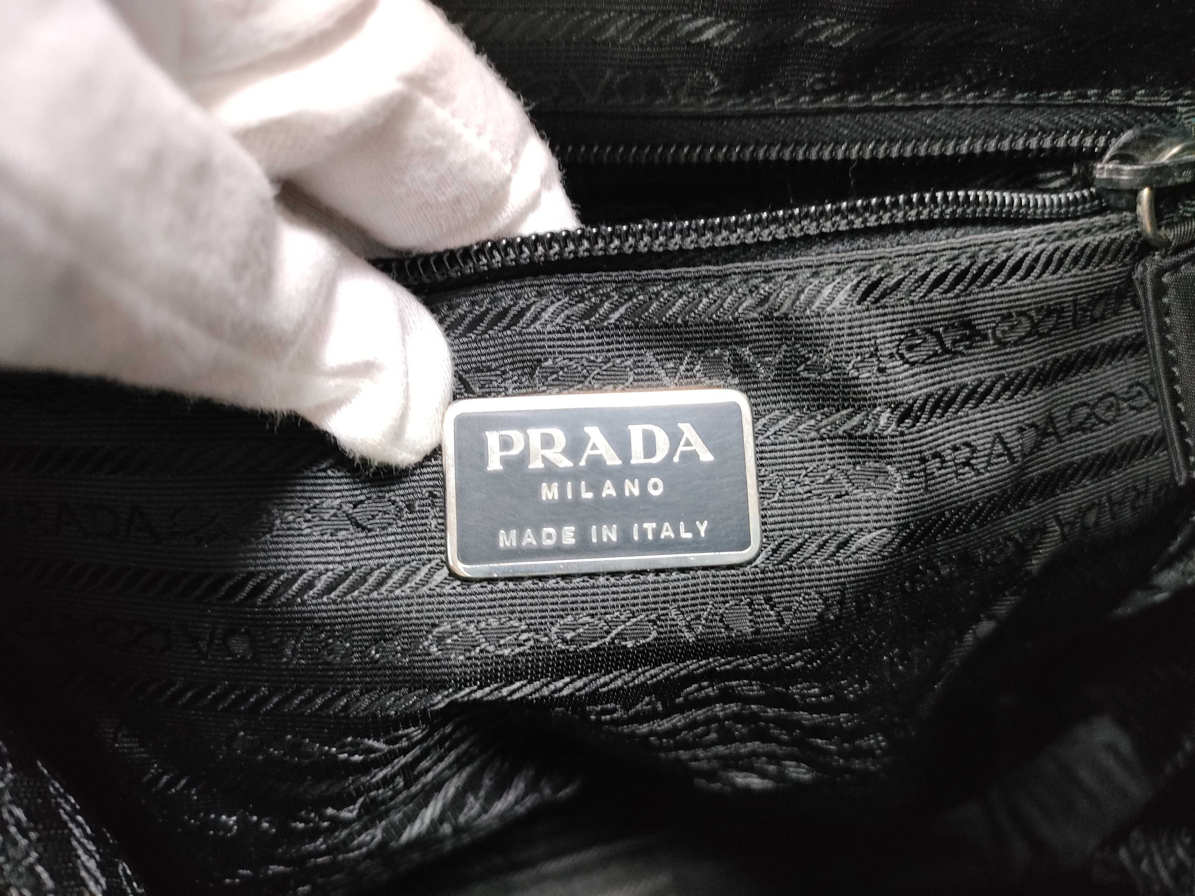Triangle Logo Nylon Backpack — view 15