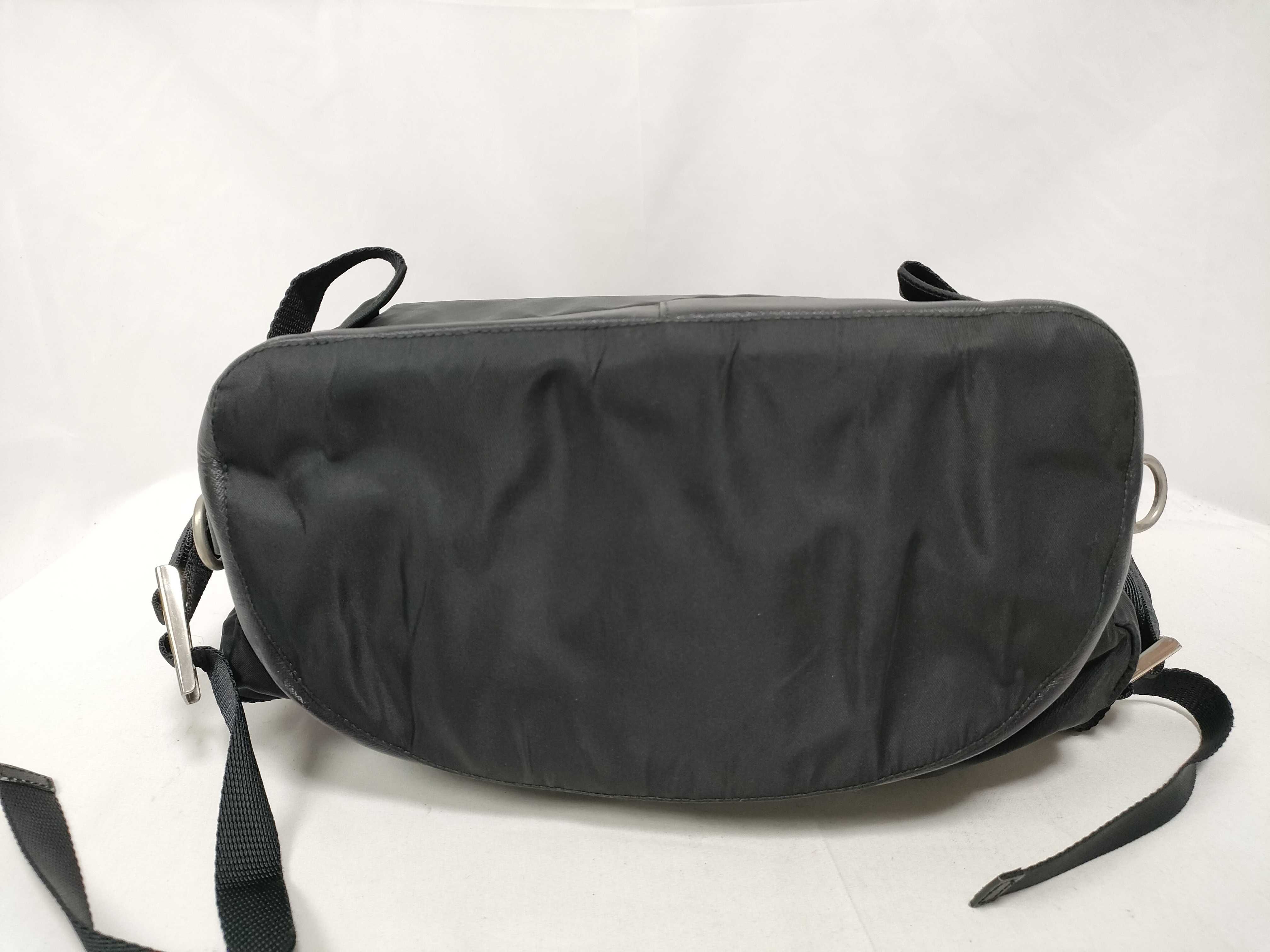Triangle Logo Nylon Backpack — view 3