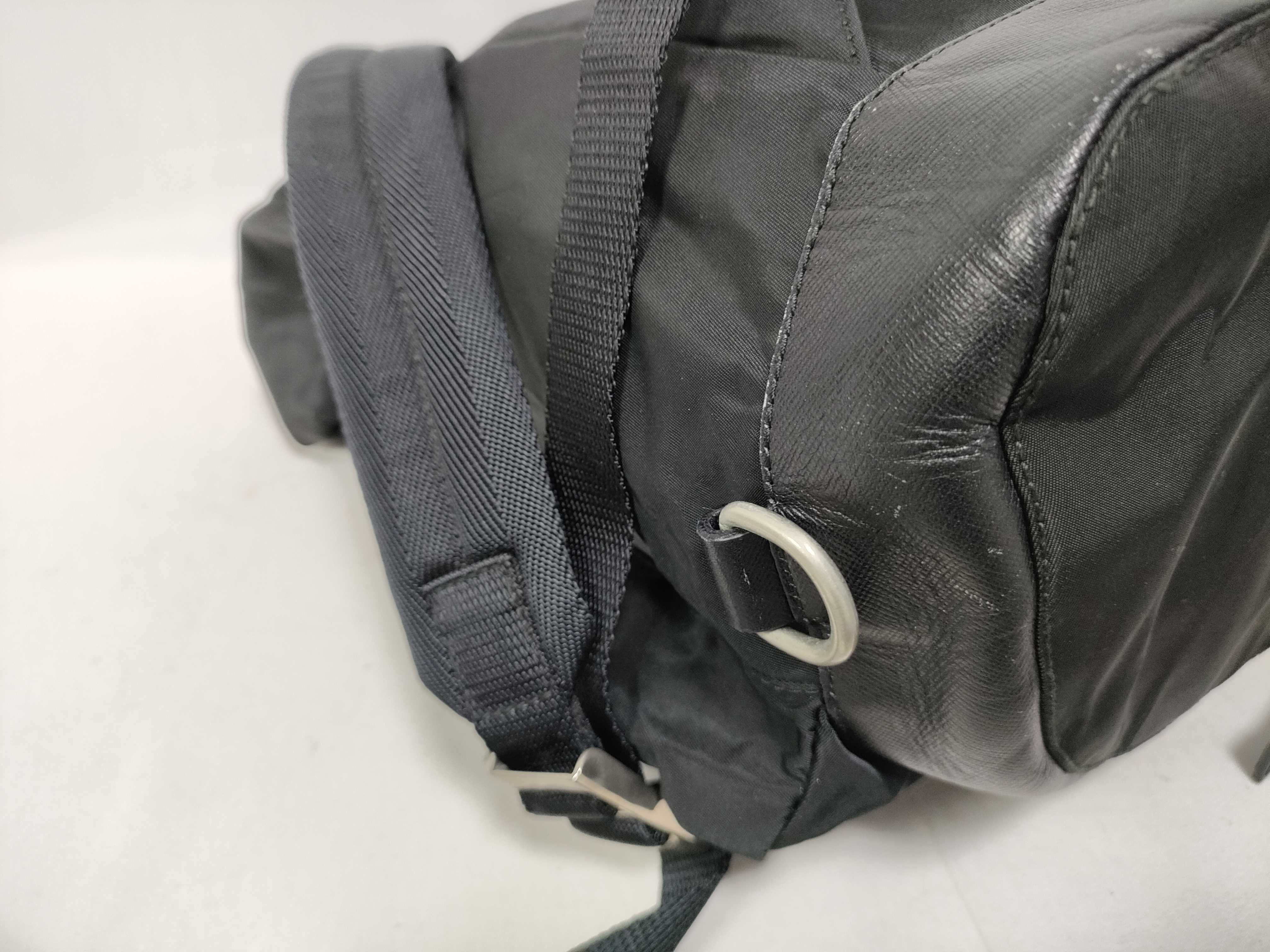 Triangle Logo Nylon Backpack — view 6