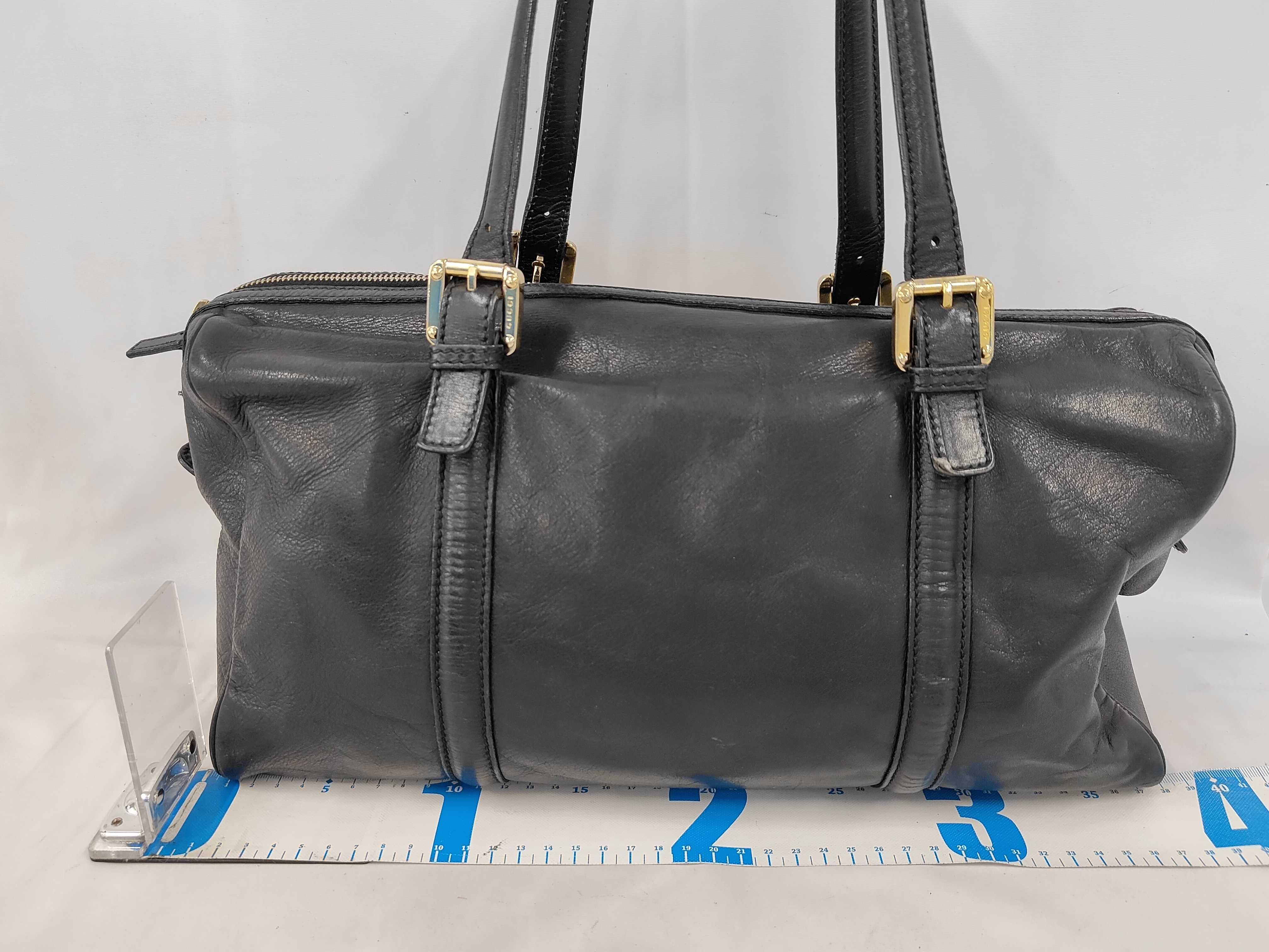 Interlocking Leather Handbag — view 2