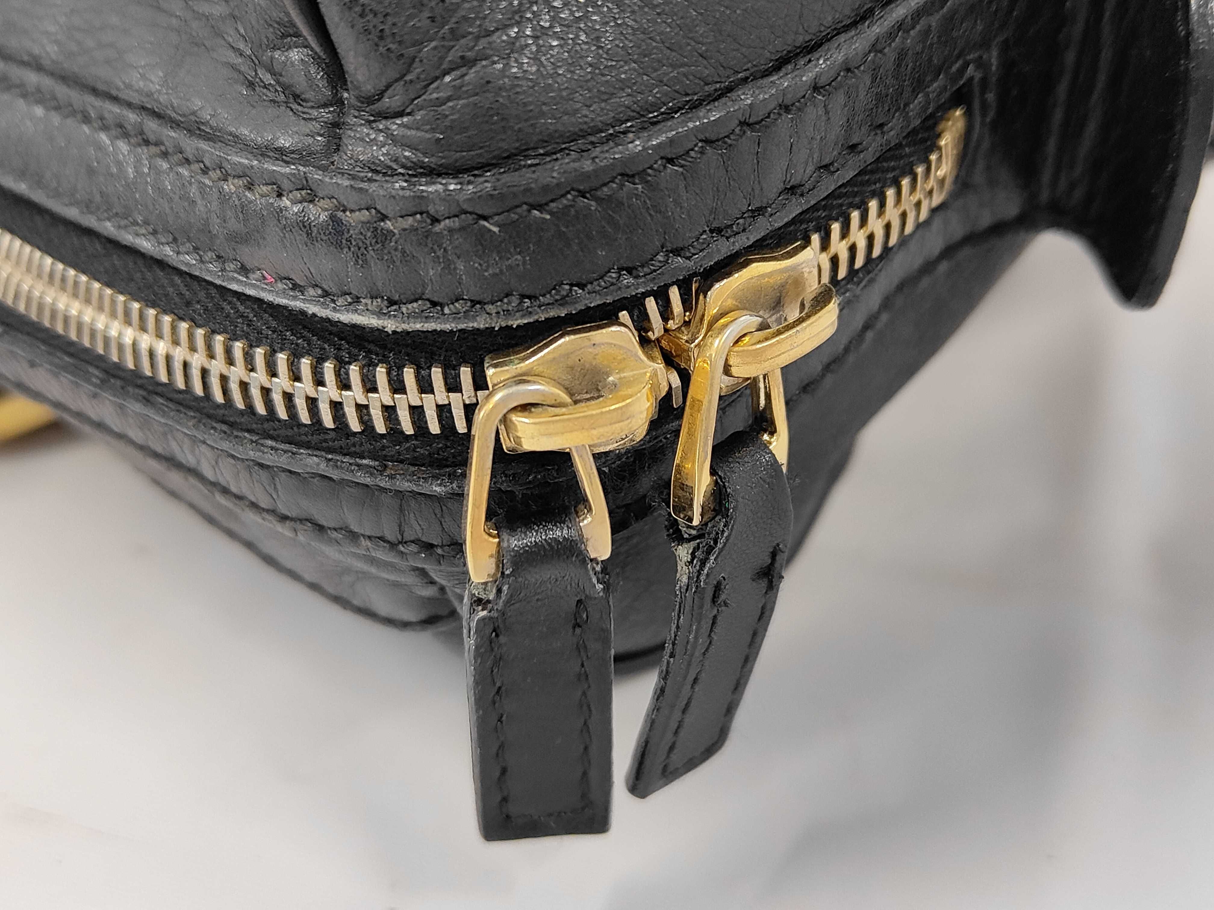 Interlocking Leather Handbag — view 7