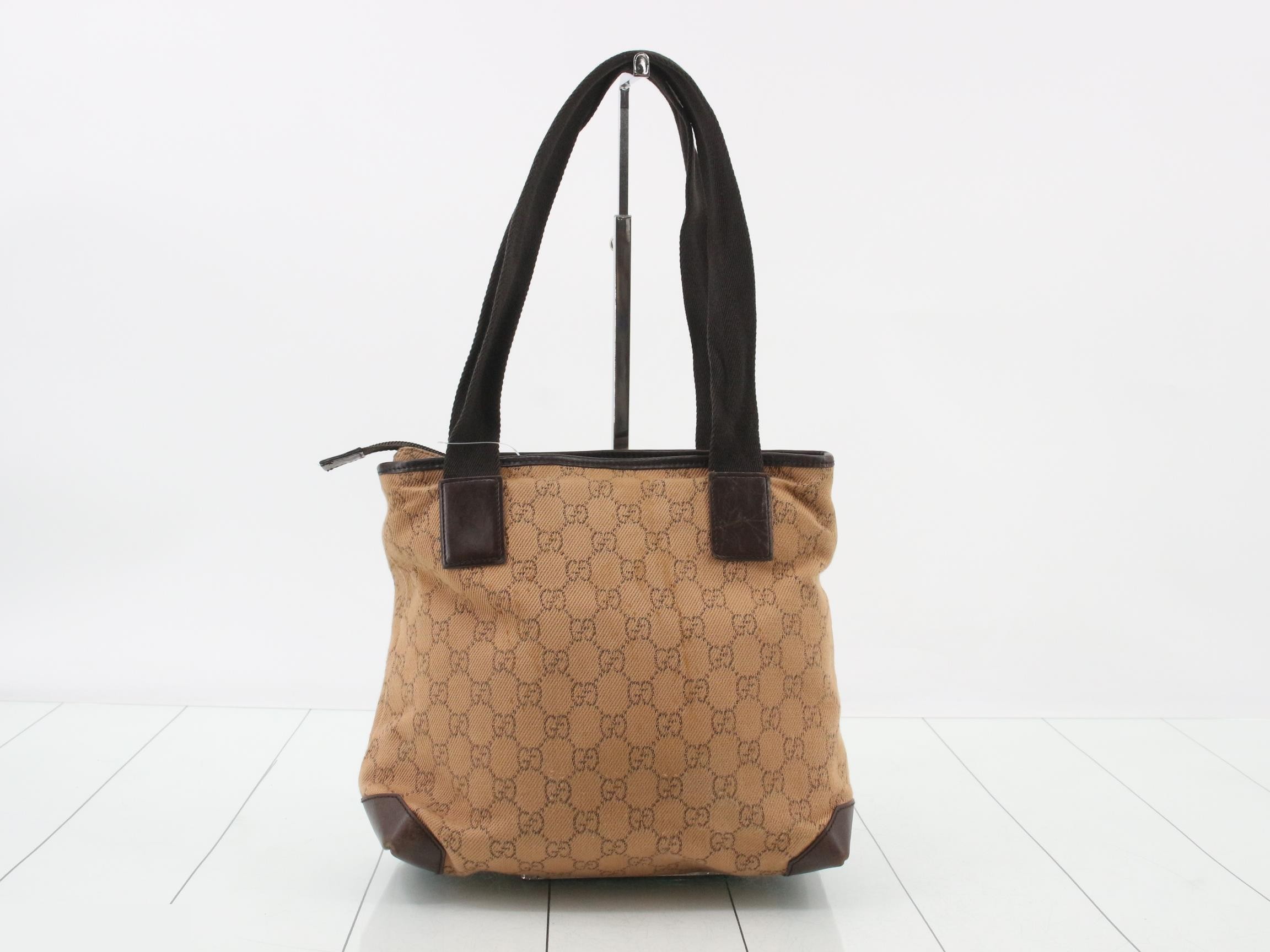 GG Canvas Shoulder Bag, Brown, 28893 1705 — view 2