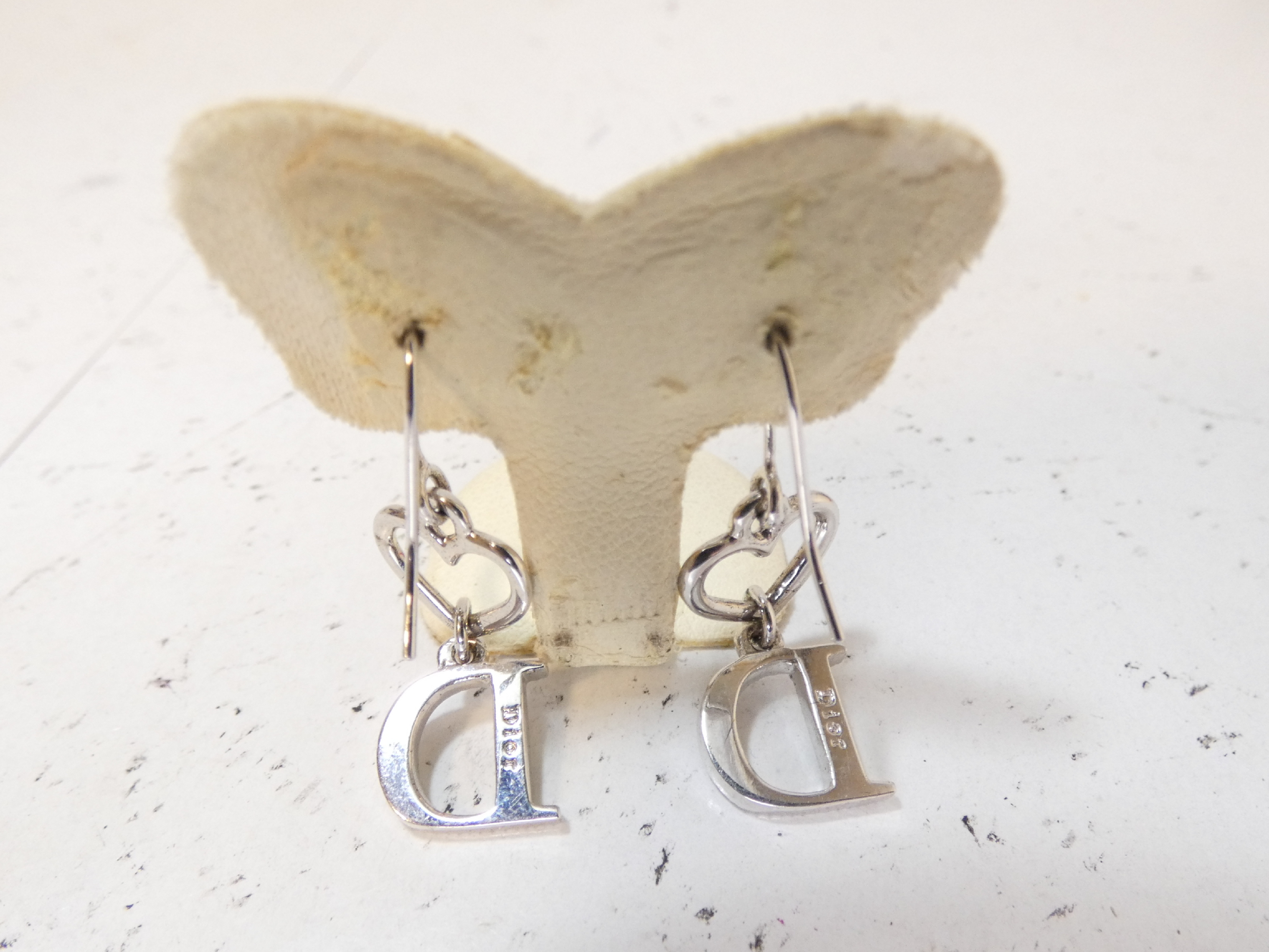 Logo Heart Earrings — view 3