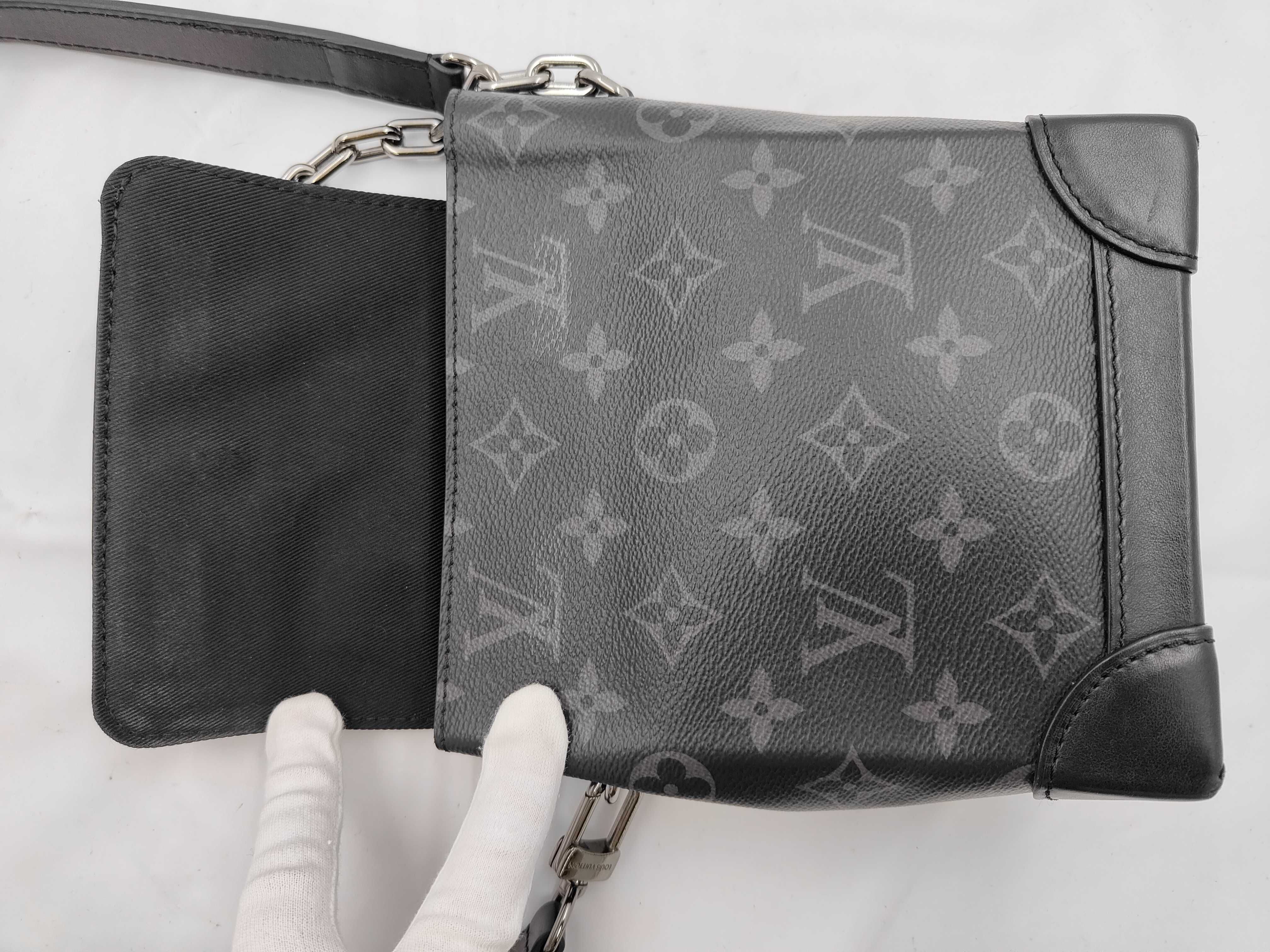 Monogram Eclipse Nano Steamer M82774 RFID Shoulder Bag — view 10