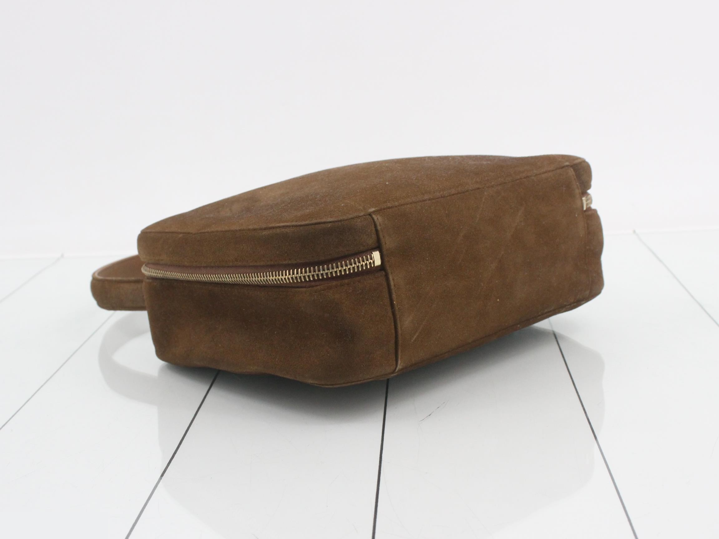Vanity bag, suede, Coco Mark, handbag — view 5
