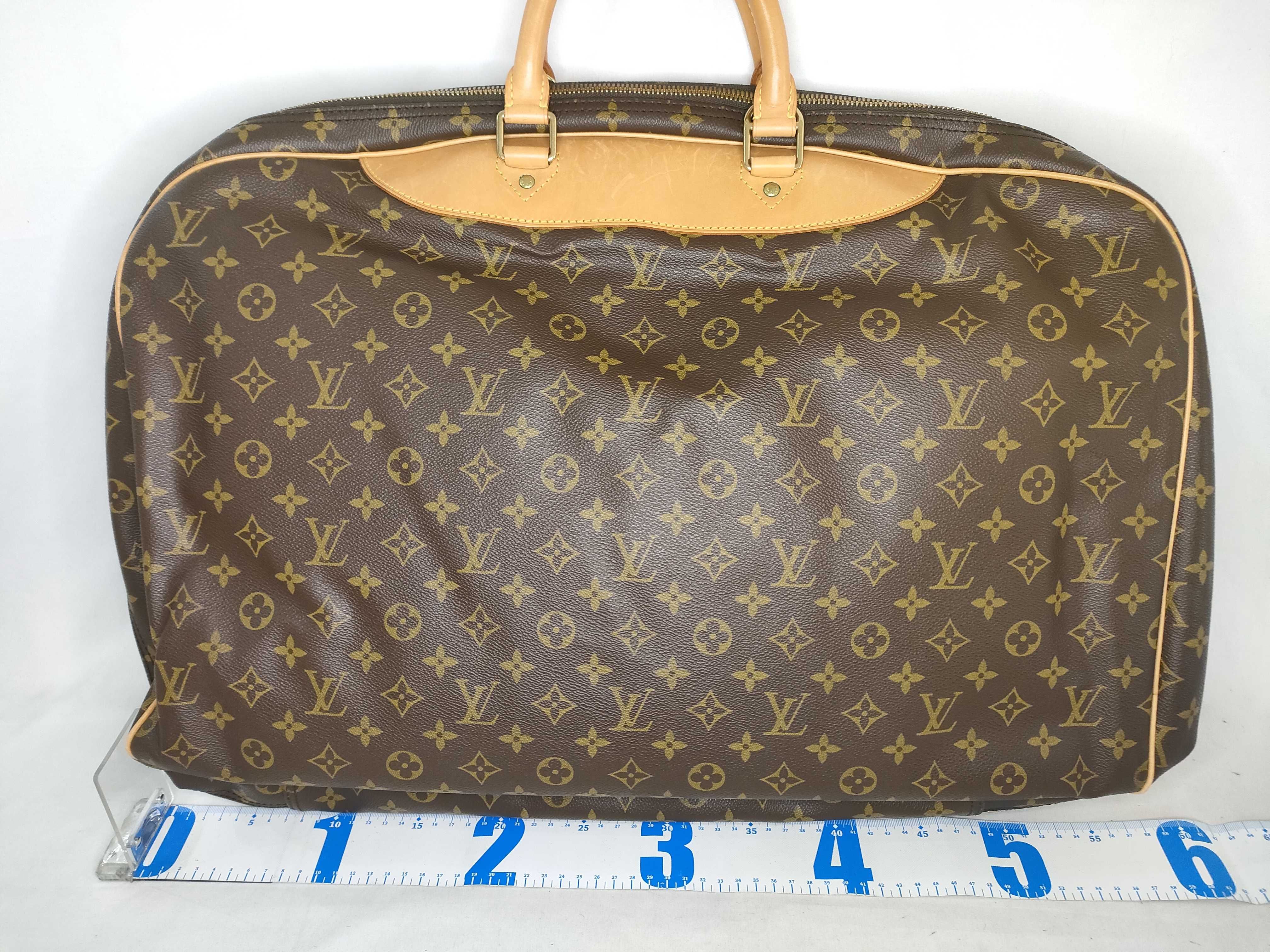 Monogram FR- Monogram Alize 24H M41399 Brown Bag Boston Bag — view 2