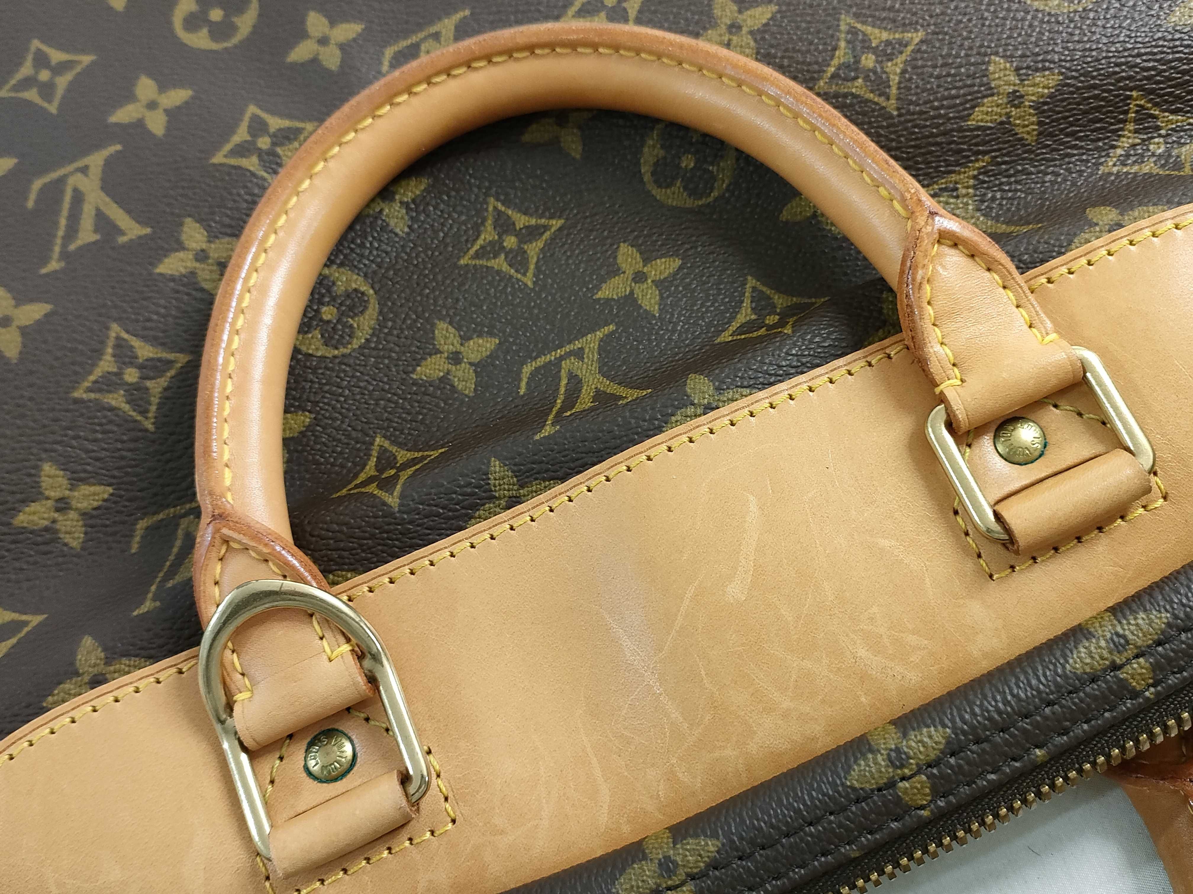Monogram FR- Monogram Alize 24H M41399 Brown Bag Boston Bag — view 15