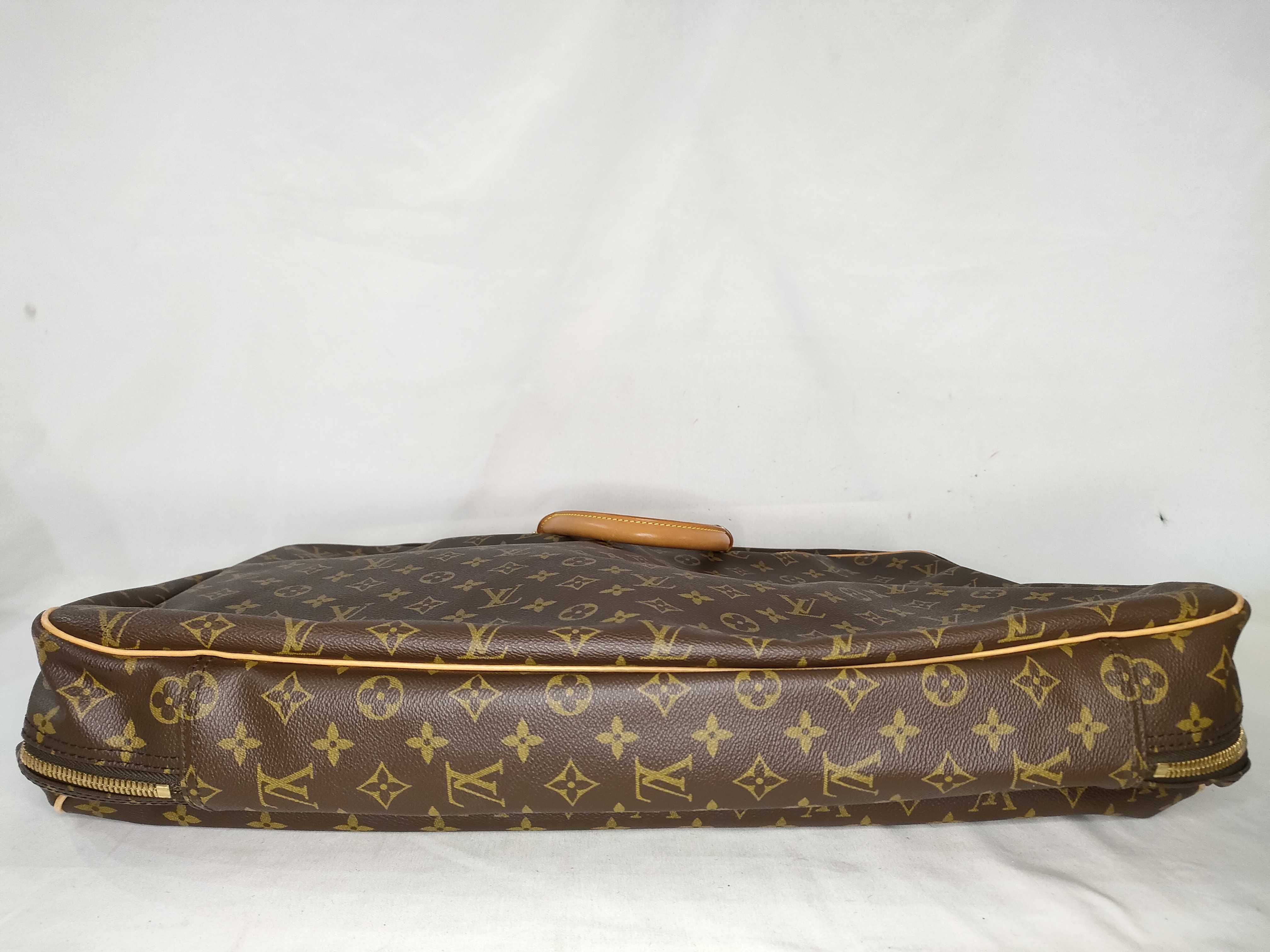 Monogram FR- Monogram Alize 24H M41399 Brown Bag Boston Bag — view 8