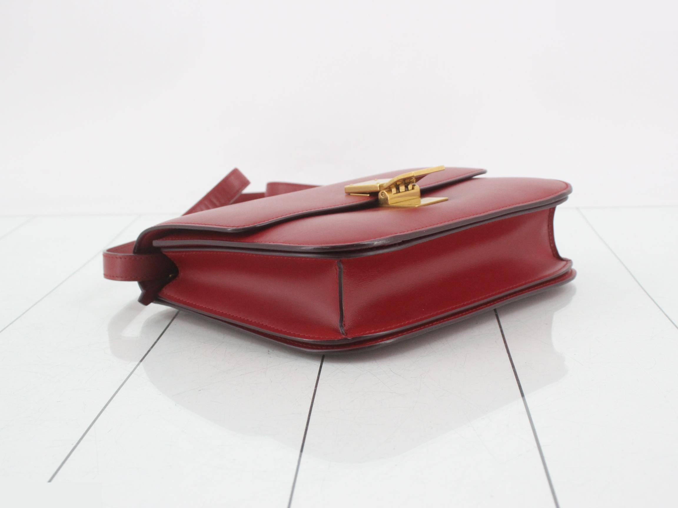Classic Box Calf Leather Shoulder Bag — view 5