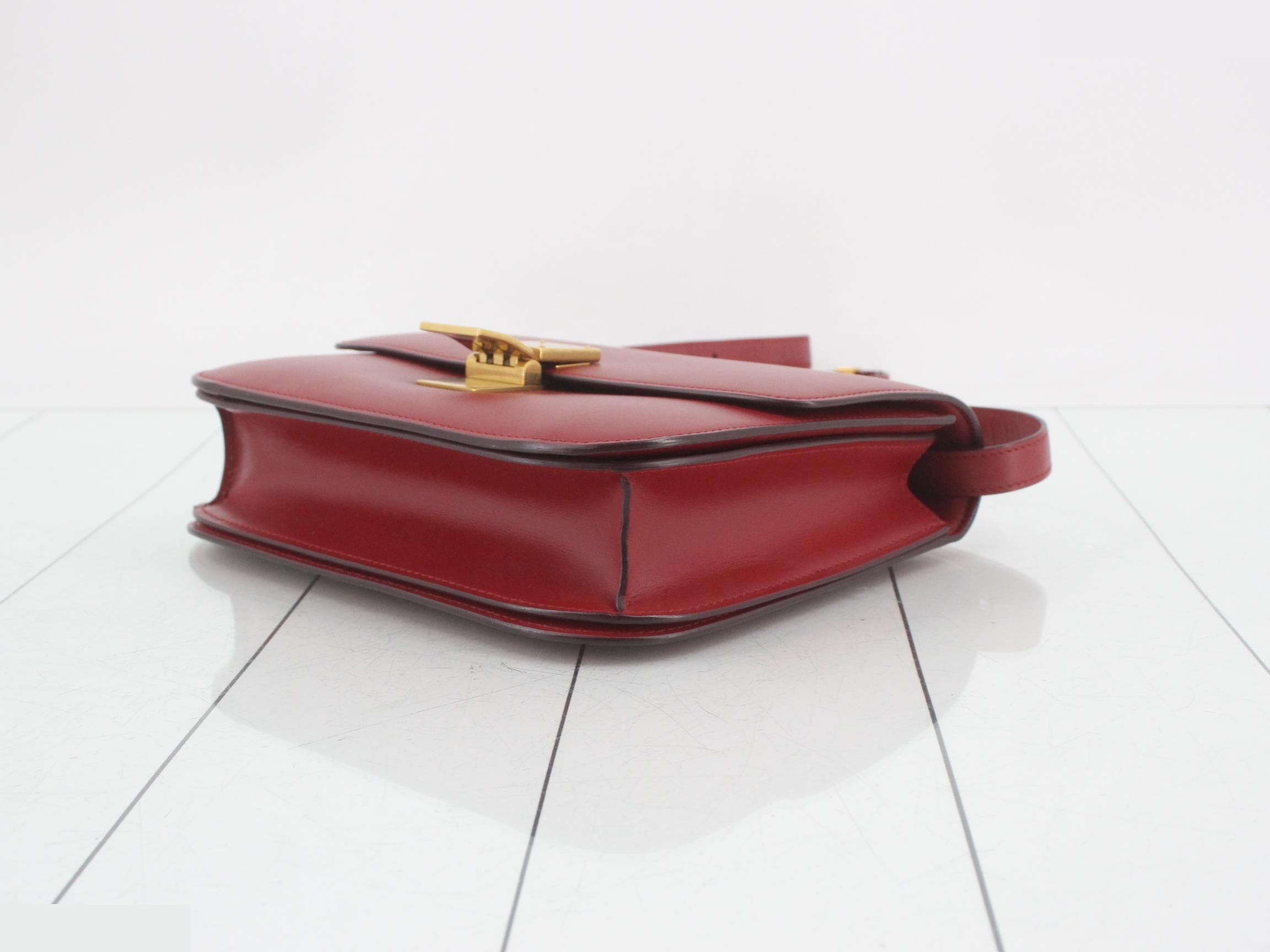 Classic Box Calf Leather Shoulder Bag — view 6