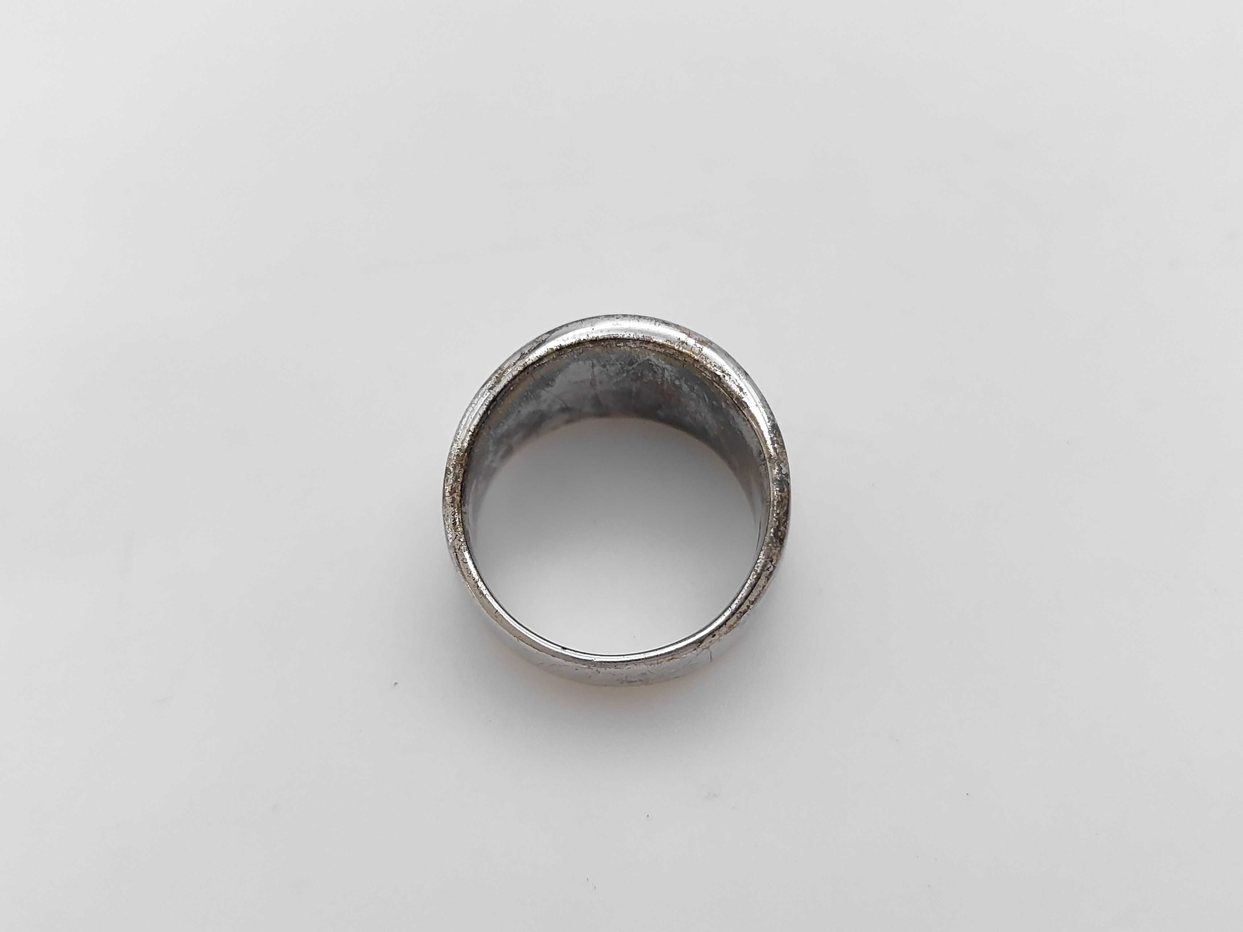 silver ring, 8.7g. — view 5