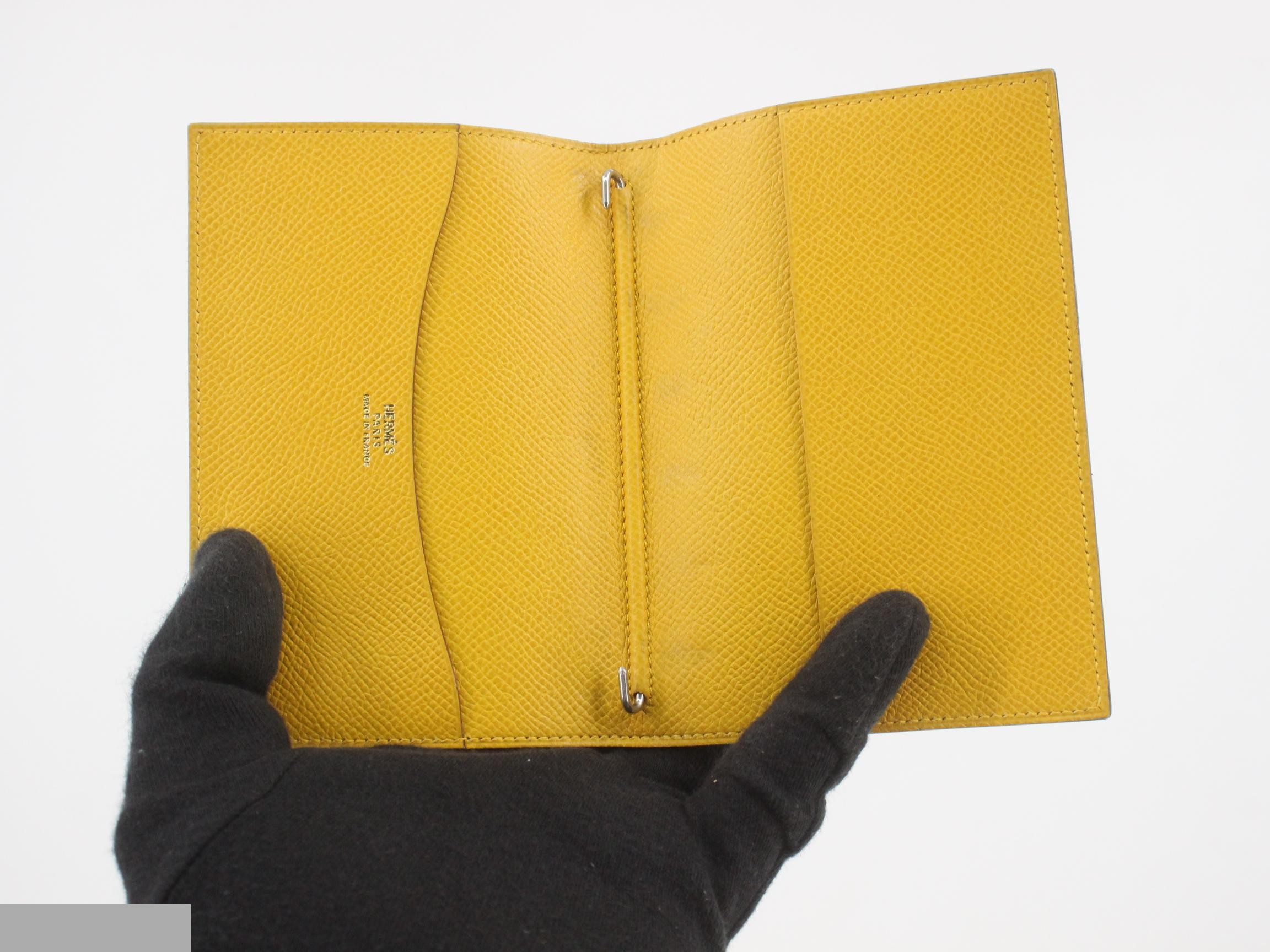 Agenda Cover 《PM》 Courchevel Green/Yellow B Stamp — view 4