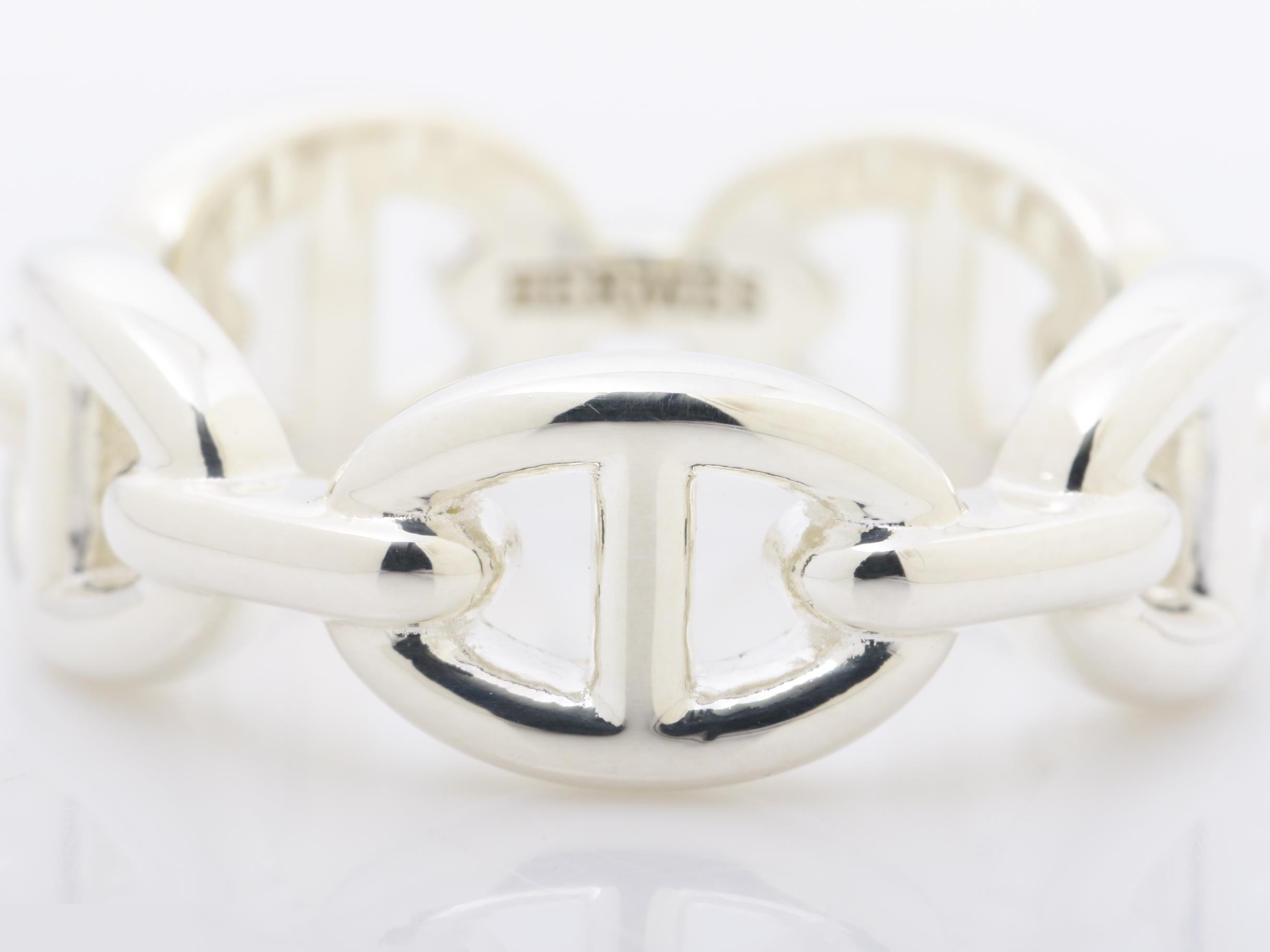Ag925 Chaine d'Ancre Enchainée Ring, Size 53, 5.7g — view 2