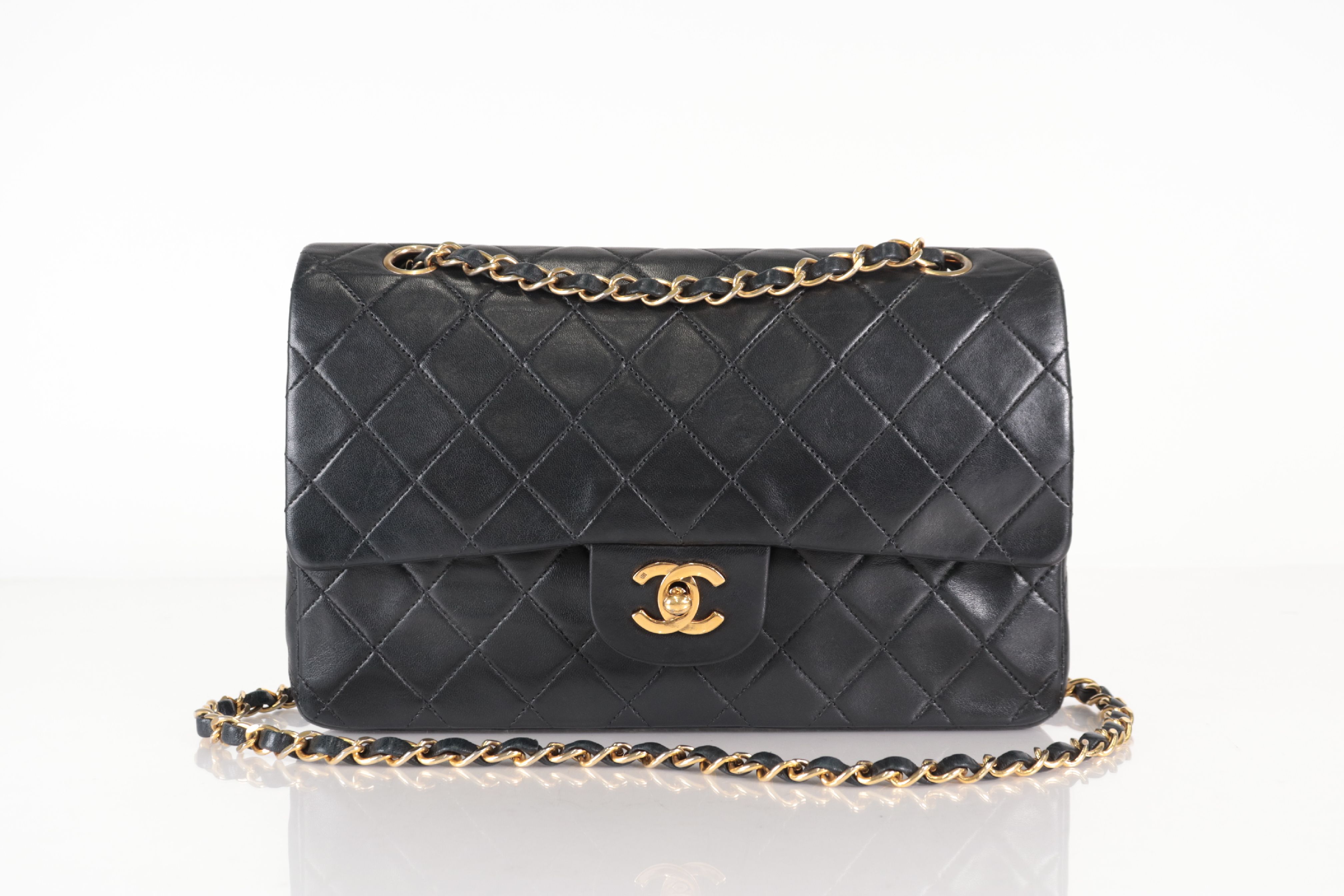 Double Flap Matelassé Lambskin Shoulder Bag (Series 1) — view 2