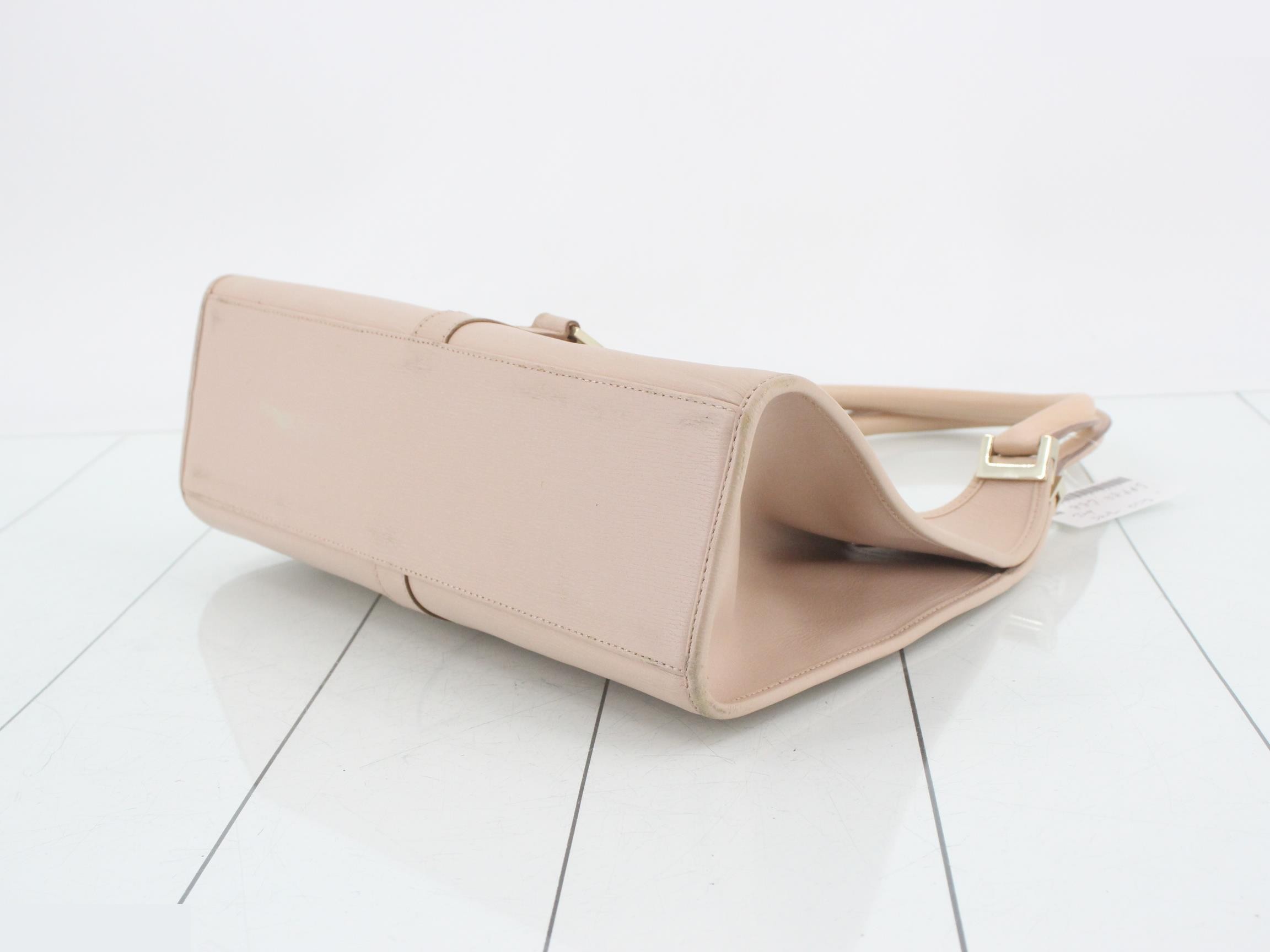 Jackie handbag, leather, pink — view 6