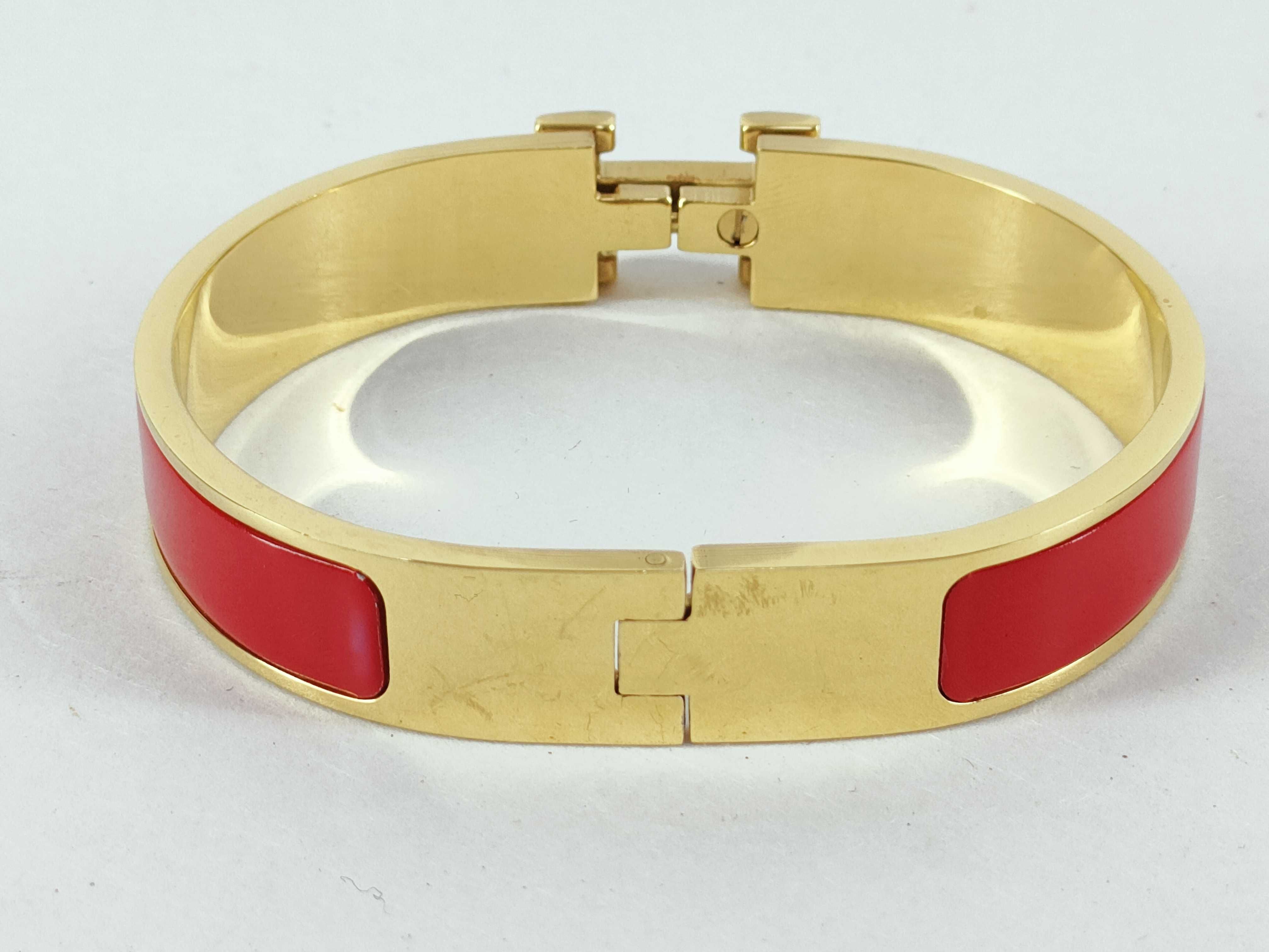 Click Crack Red Bracelet/Bangle — view 2