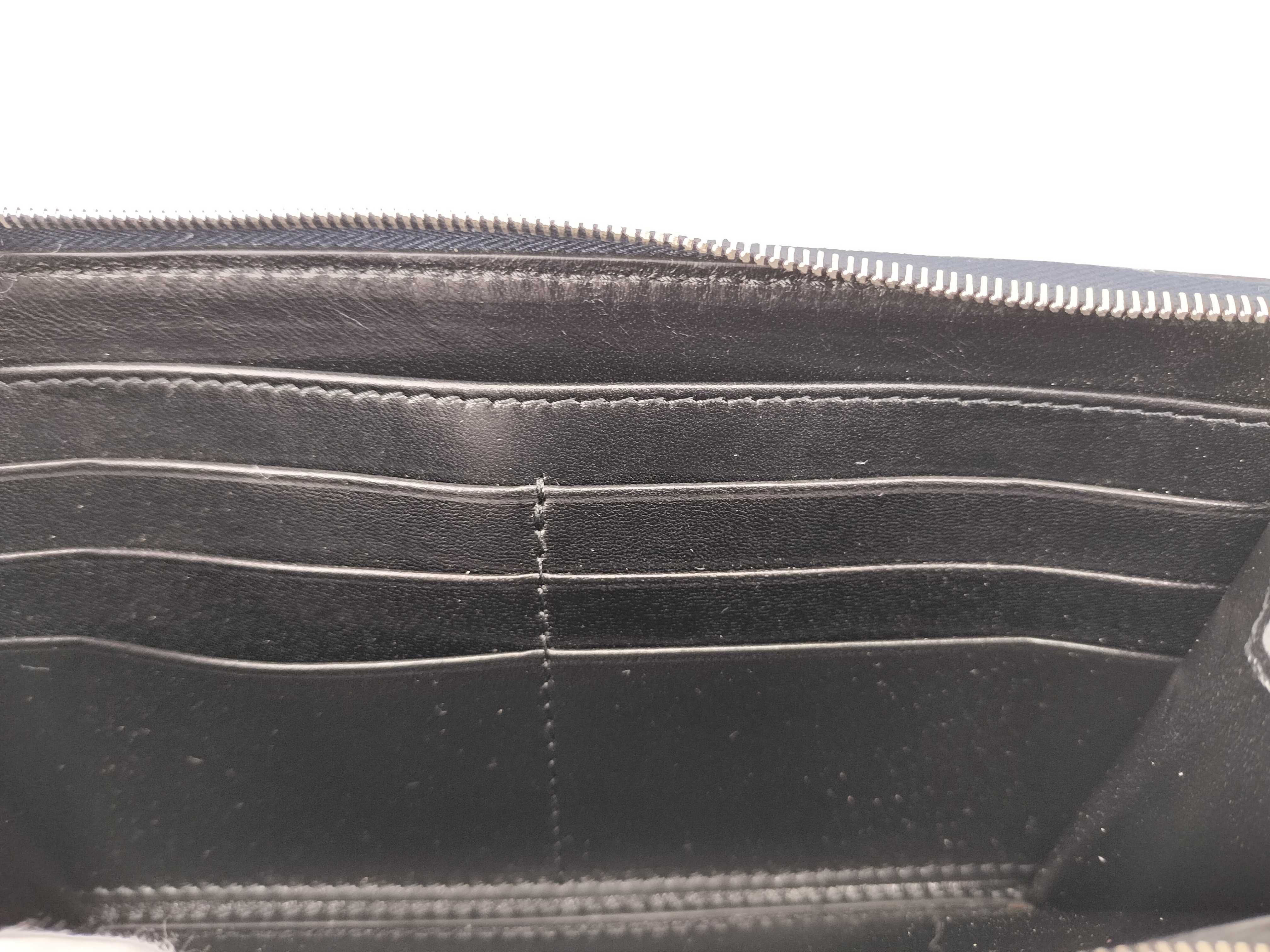 Leather Round Long Wallet — view 12