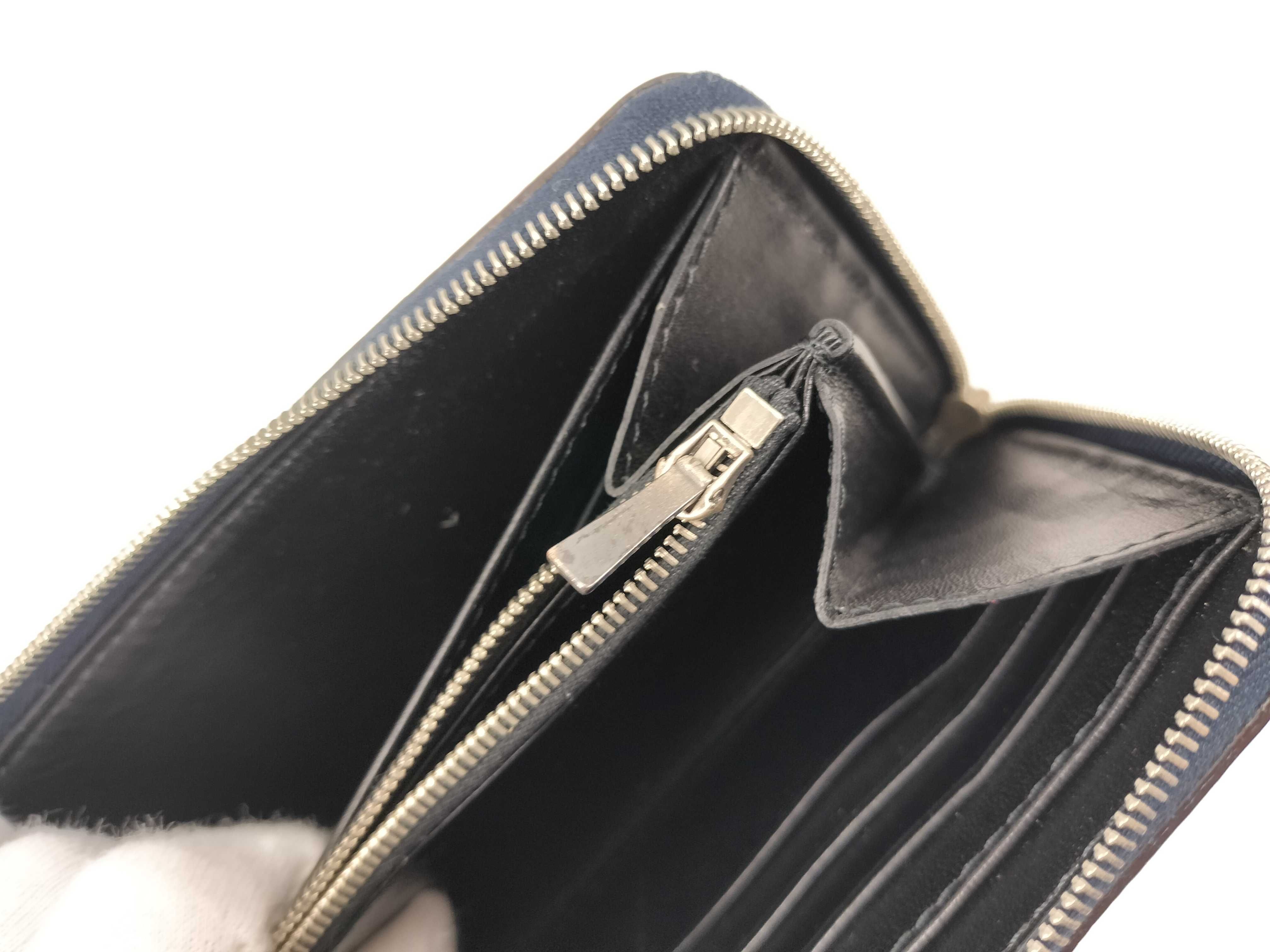 Leather Round Long Wallet — view 14