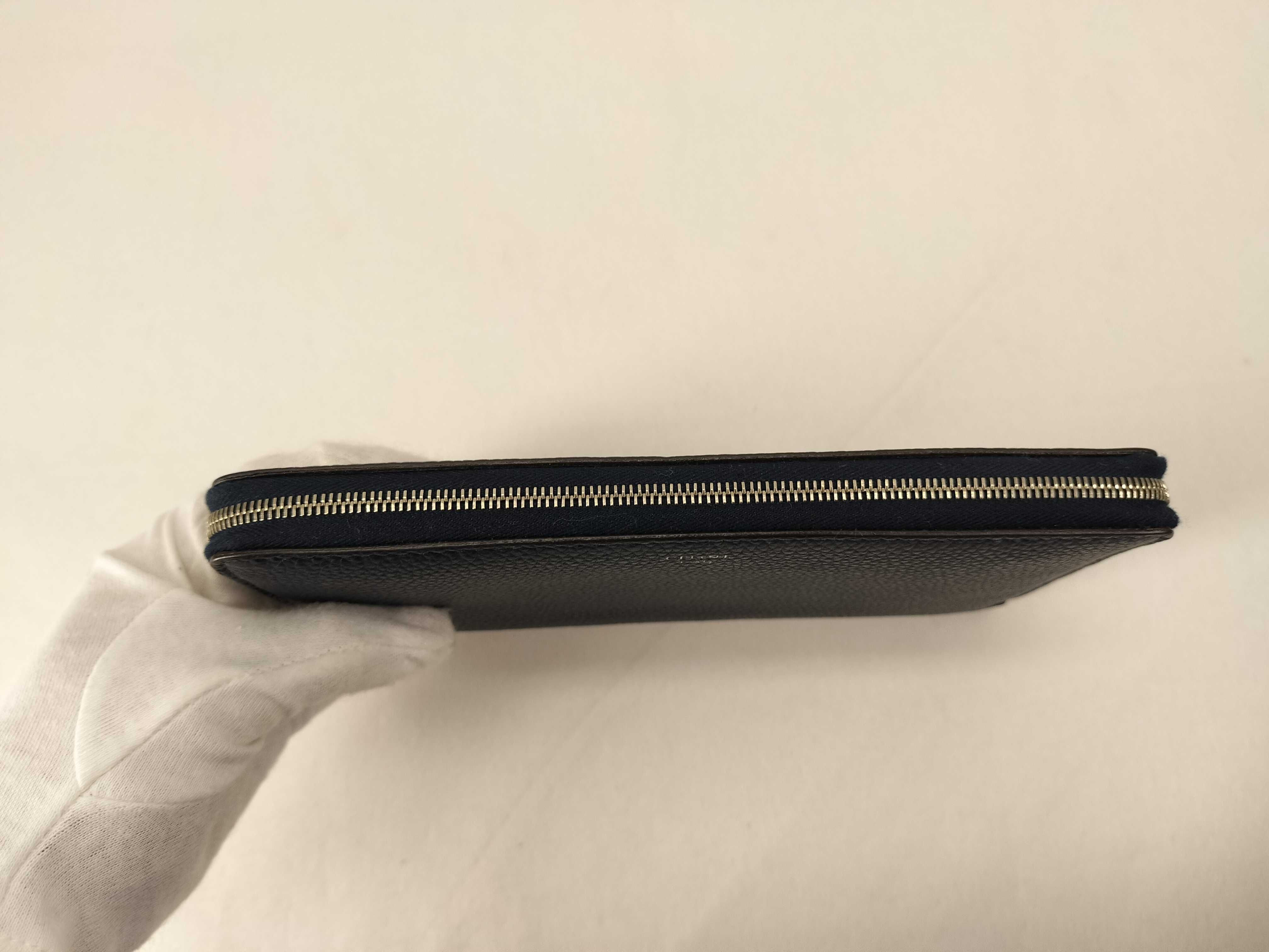 Leather Round Long Wallet — view 6