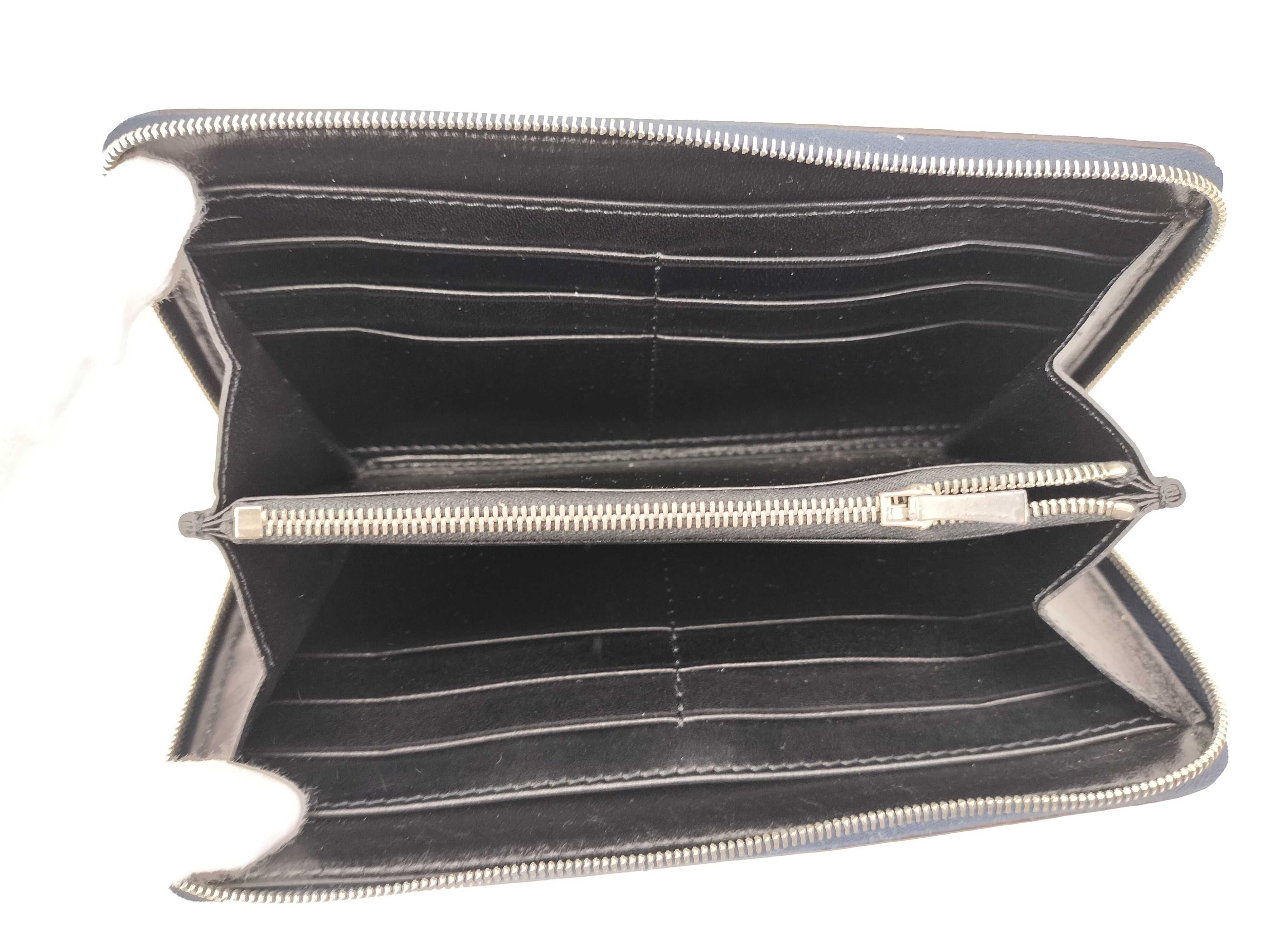 Leather Round Long Wallet — view 8