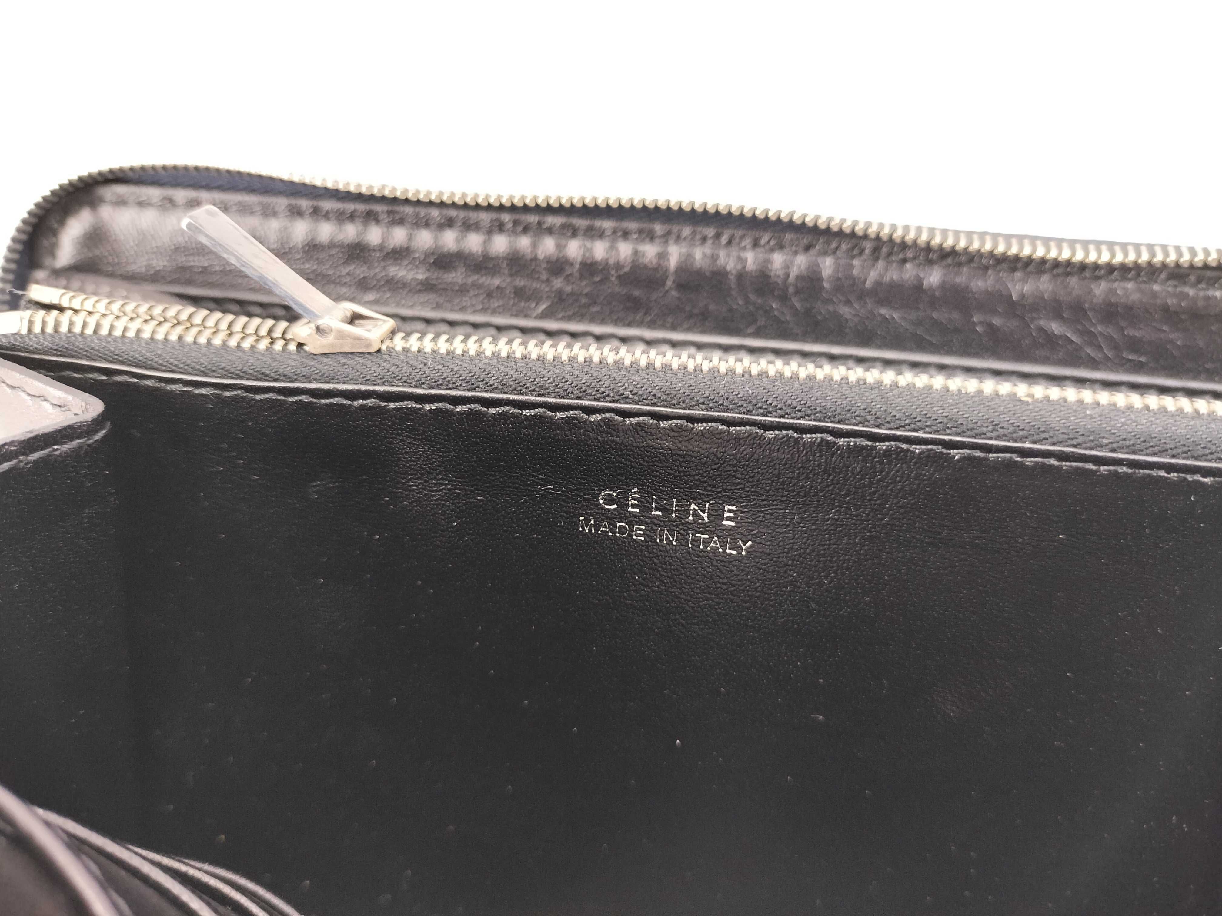 Leather Round Long Wallet — view 9