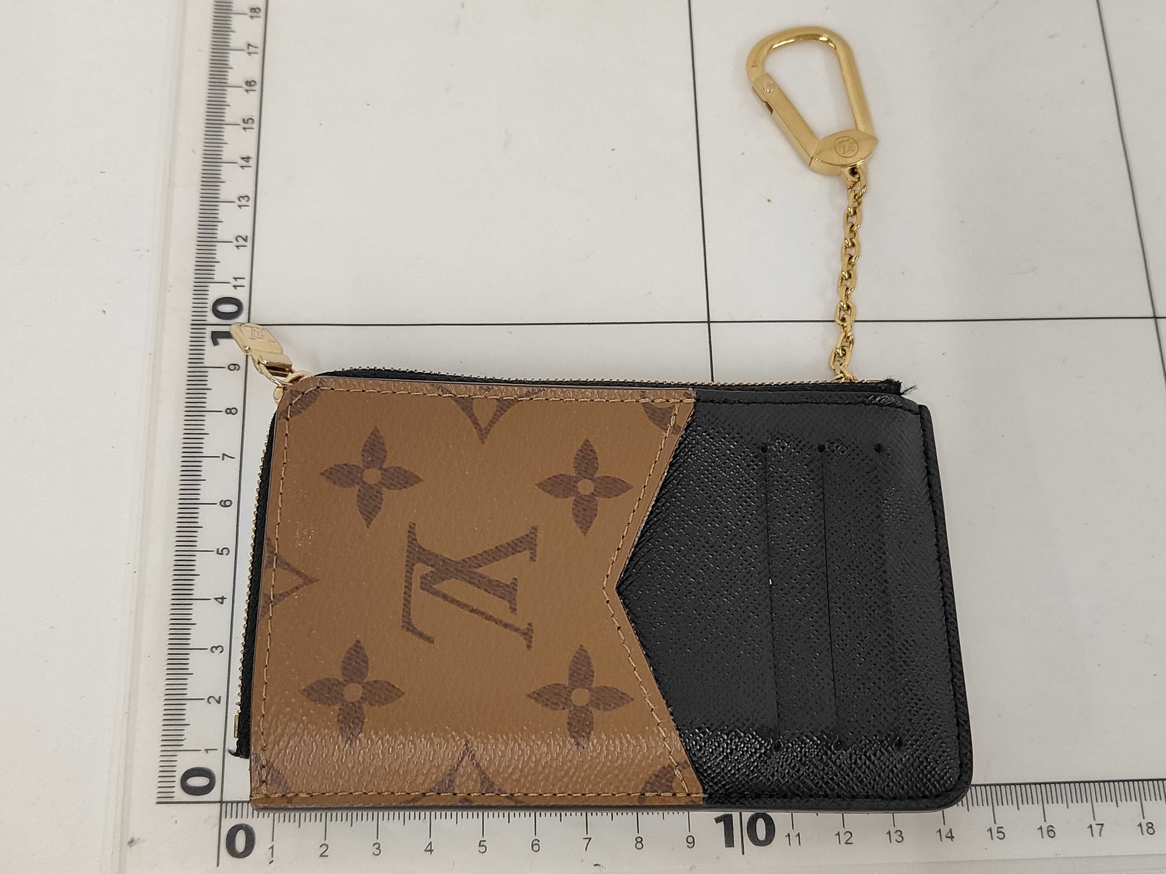 Monogram Portocaite Recto Verso Monogram Reverse Card Case Coin Case — view 2