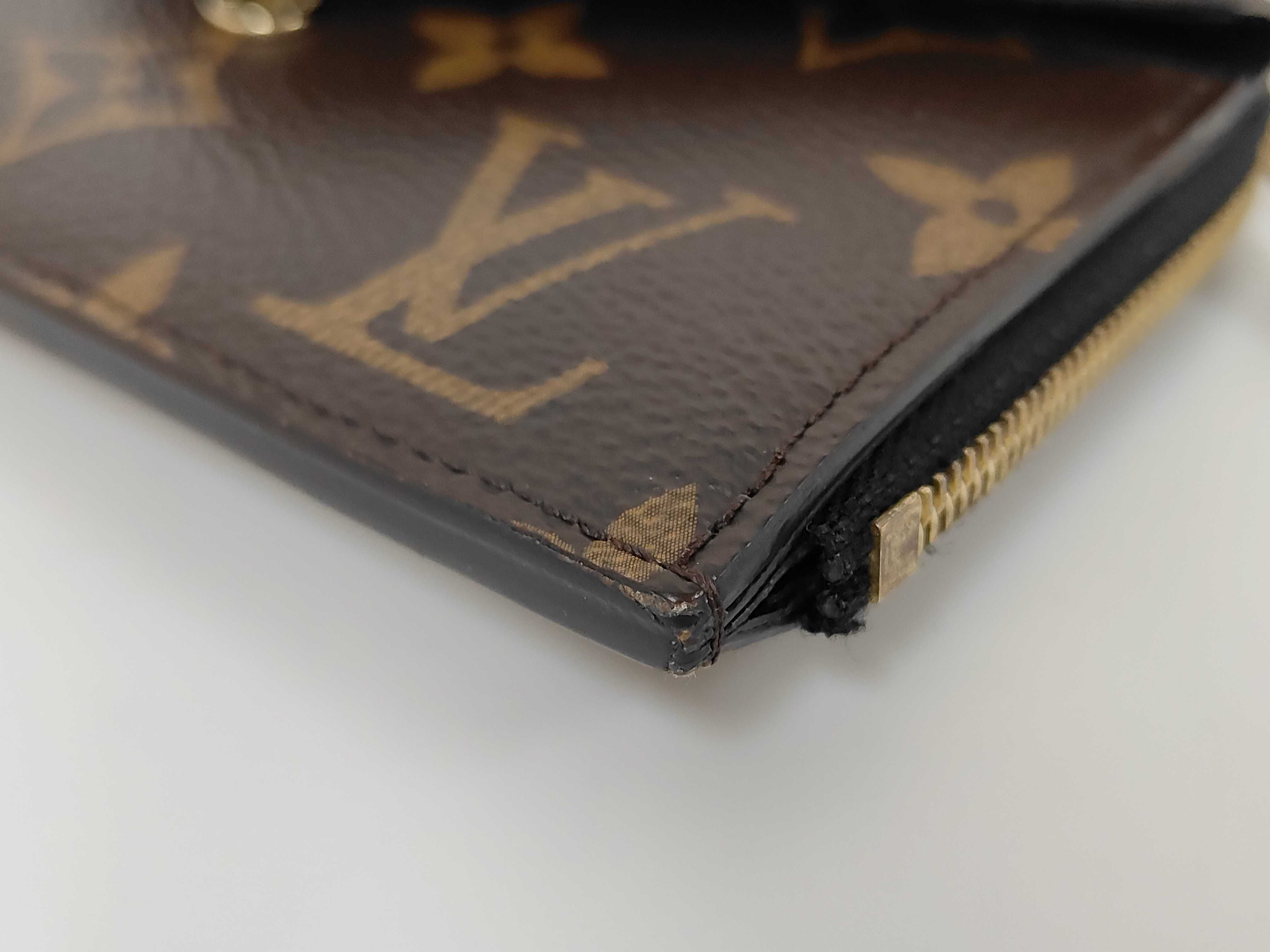 Monogram Portocaite Recto Verso Monogram Reverse Card Case Coin Case — view 3