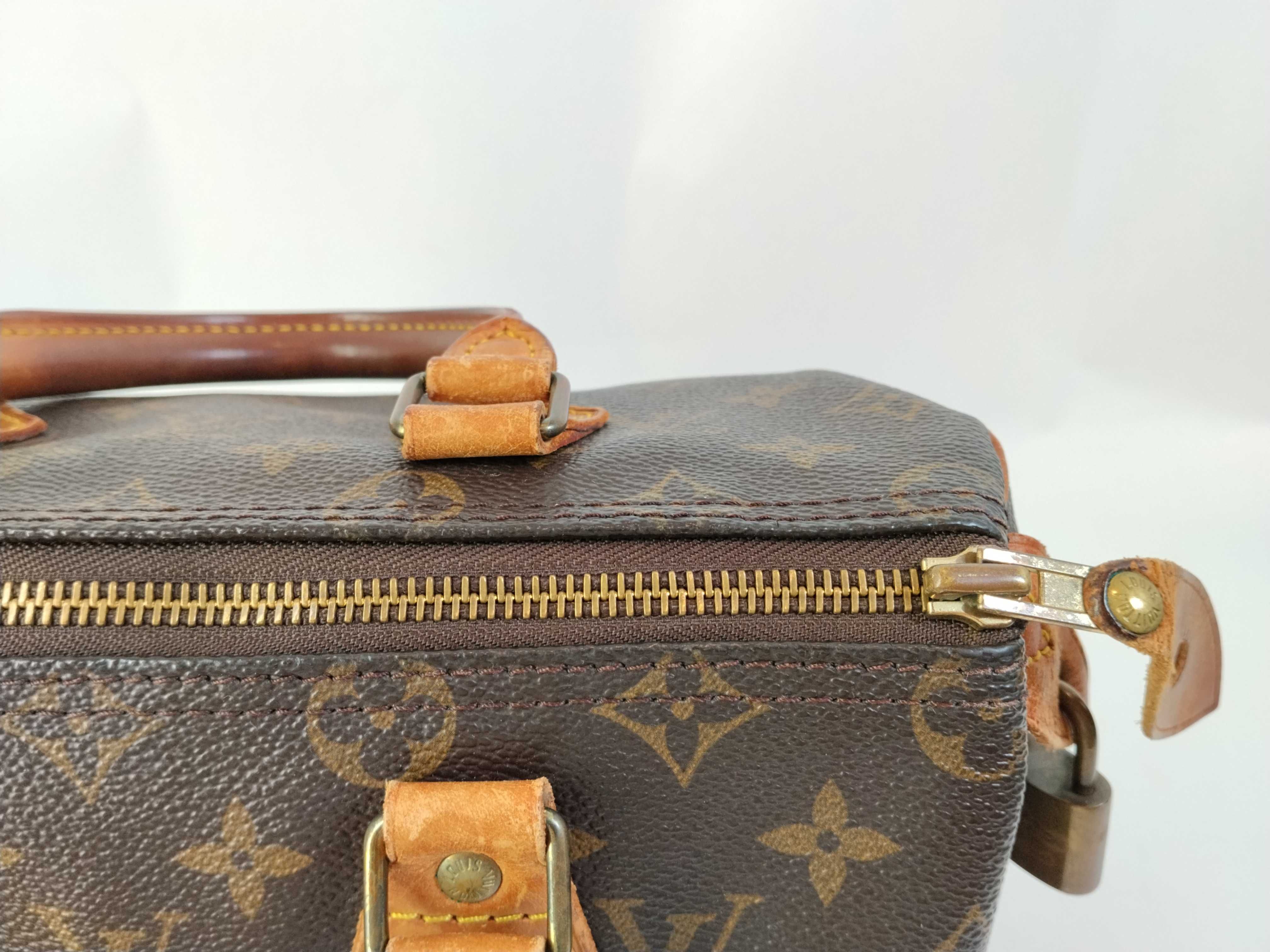 Monogram Speedy 25 M41528 MI0931 Brown Boston Bag — view 9