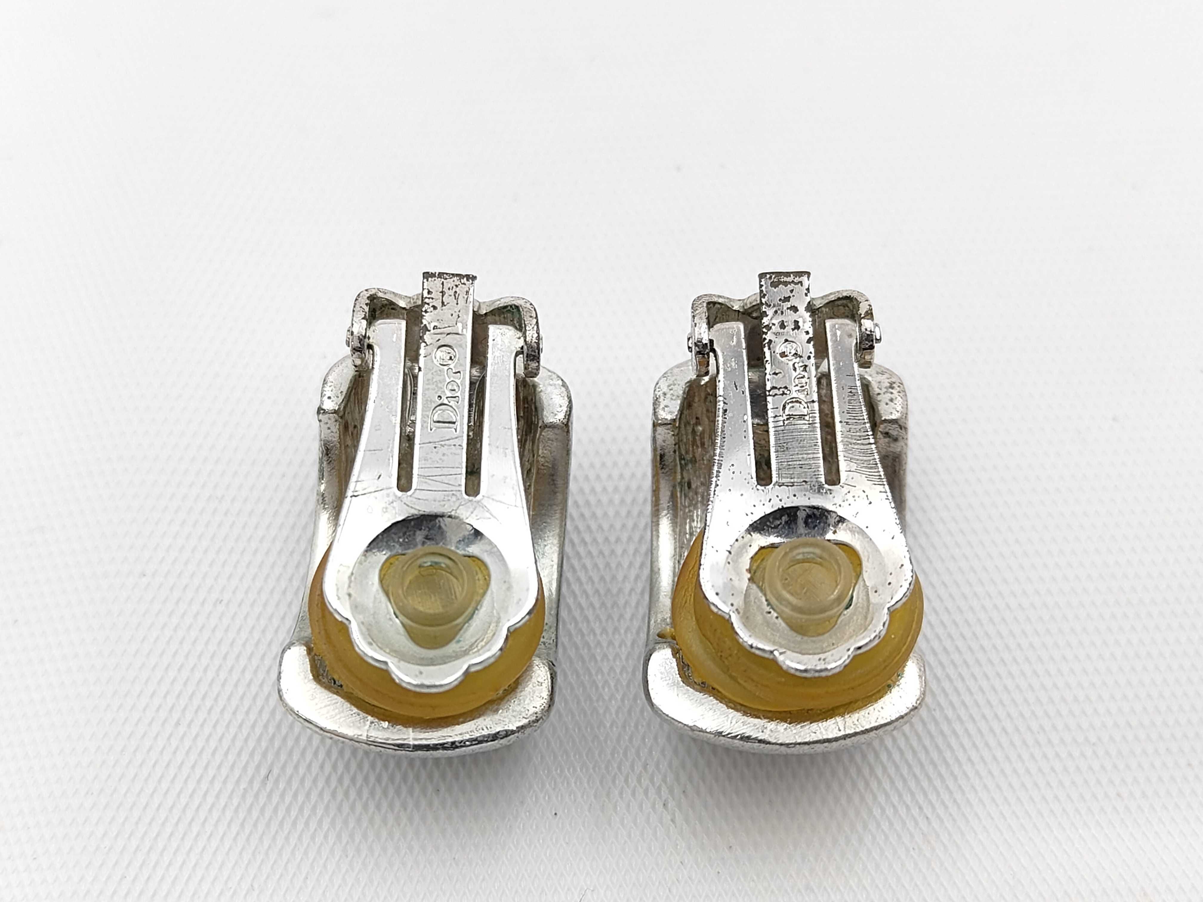 Half Hoop Silver YG Earrings — view 2