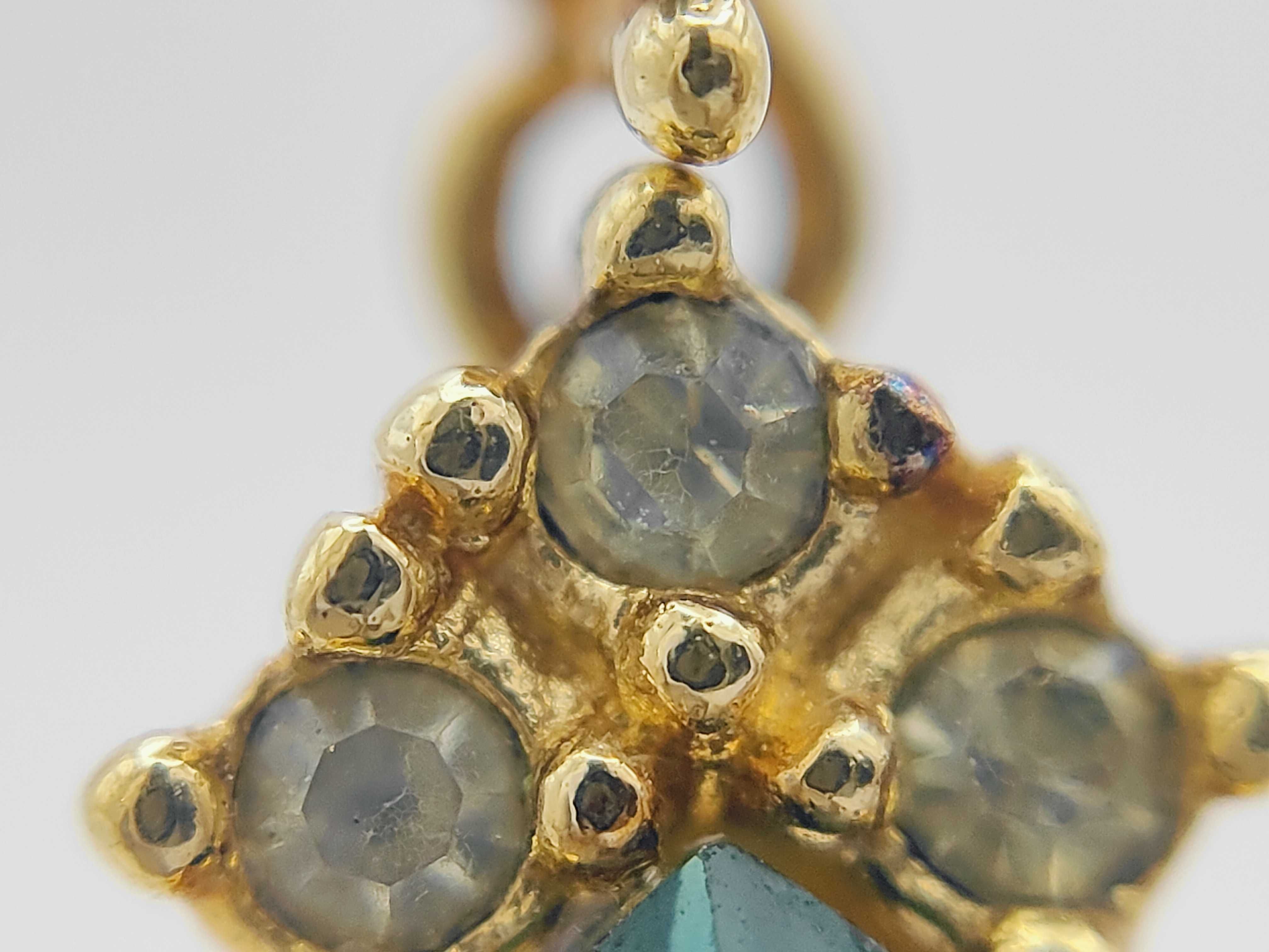 rhinestone earrings — view 11