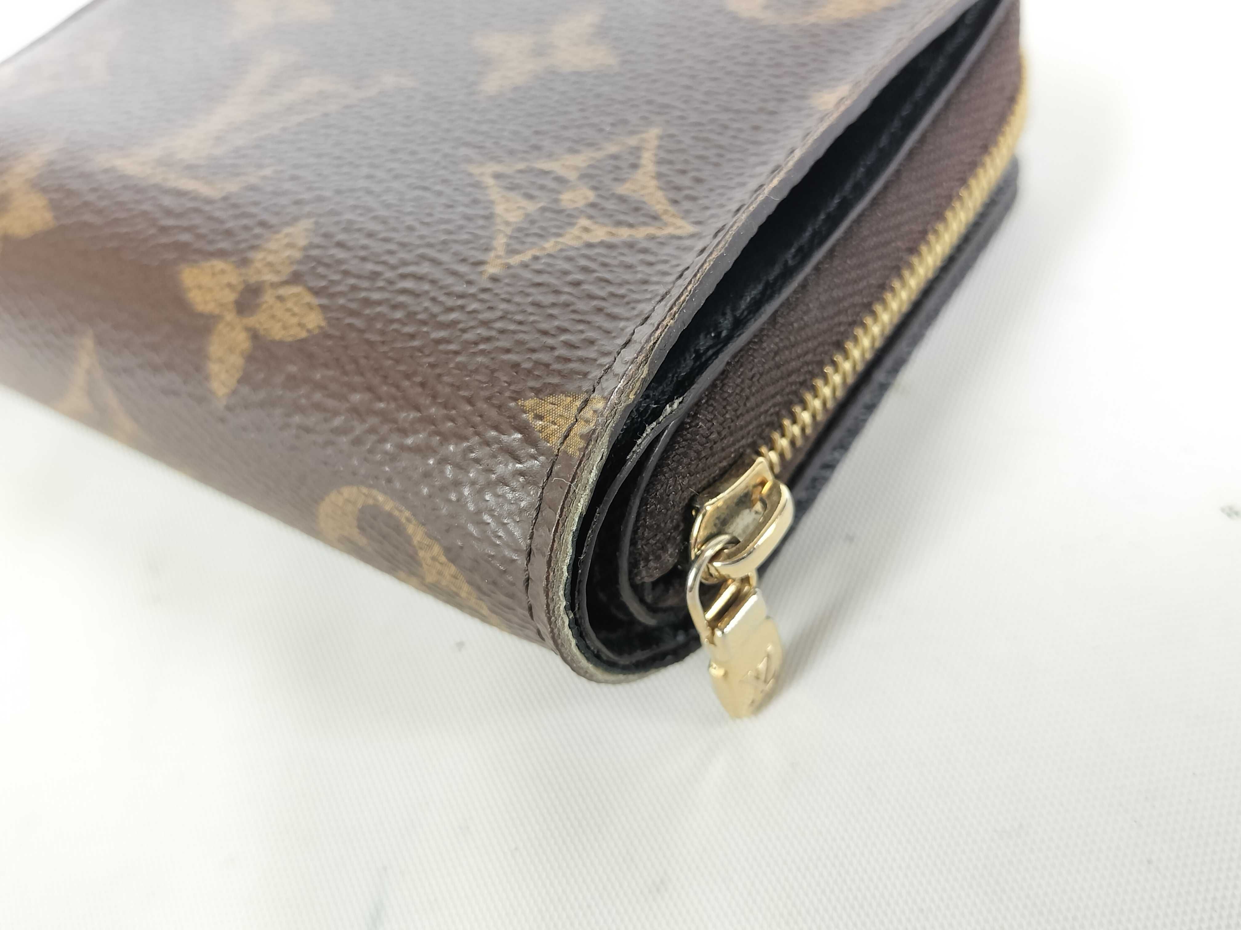 Monogram M81461 Reverse Portefeuille Lou Wallet with Name Engraving — view 2