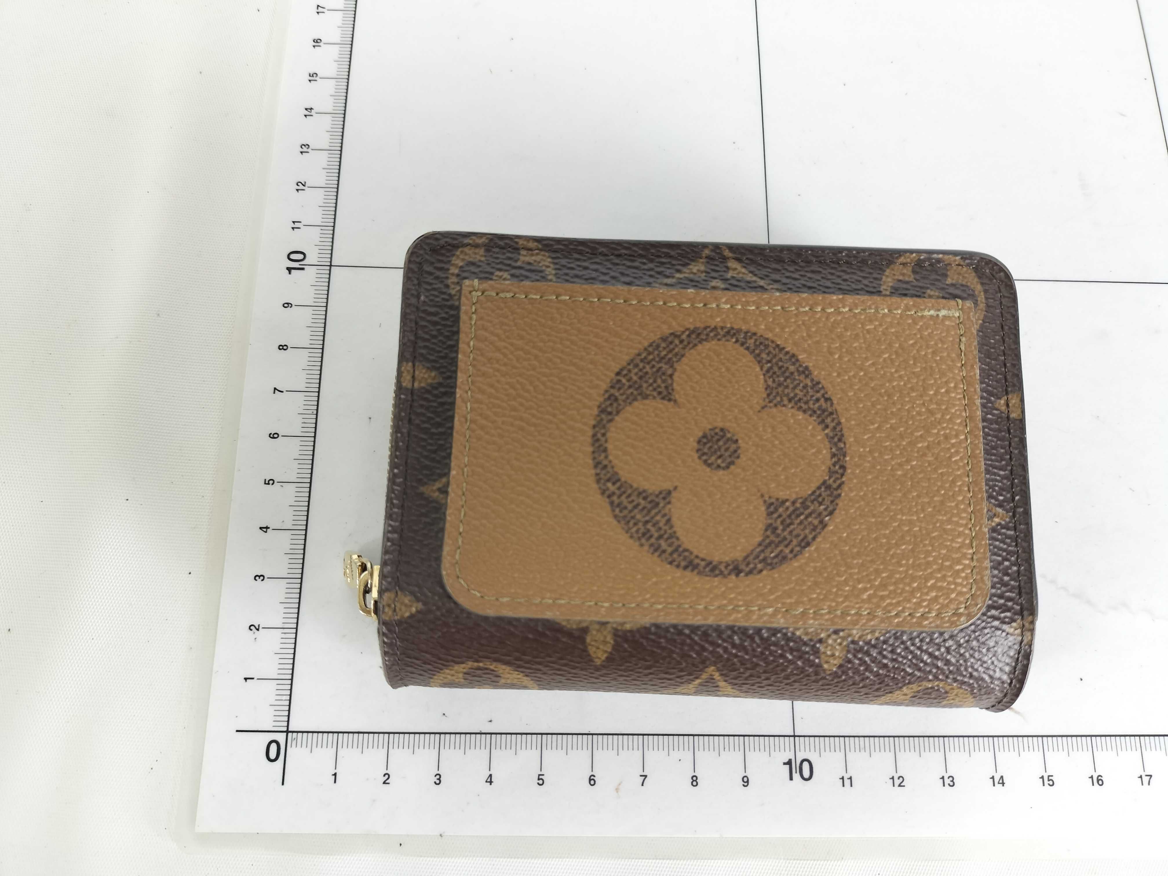 Monogram M81461 Reverse Portefeuille Lou Wallet with Name Engraving — view 12