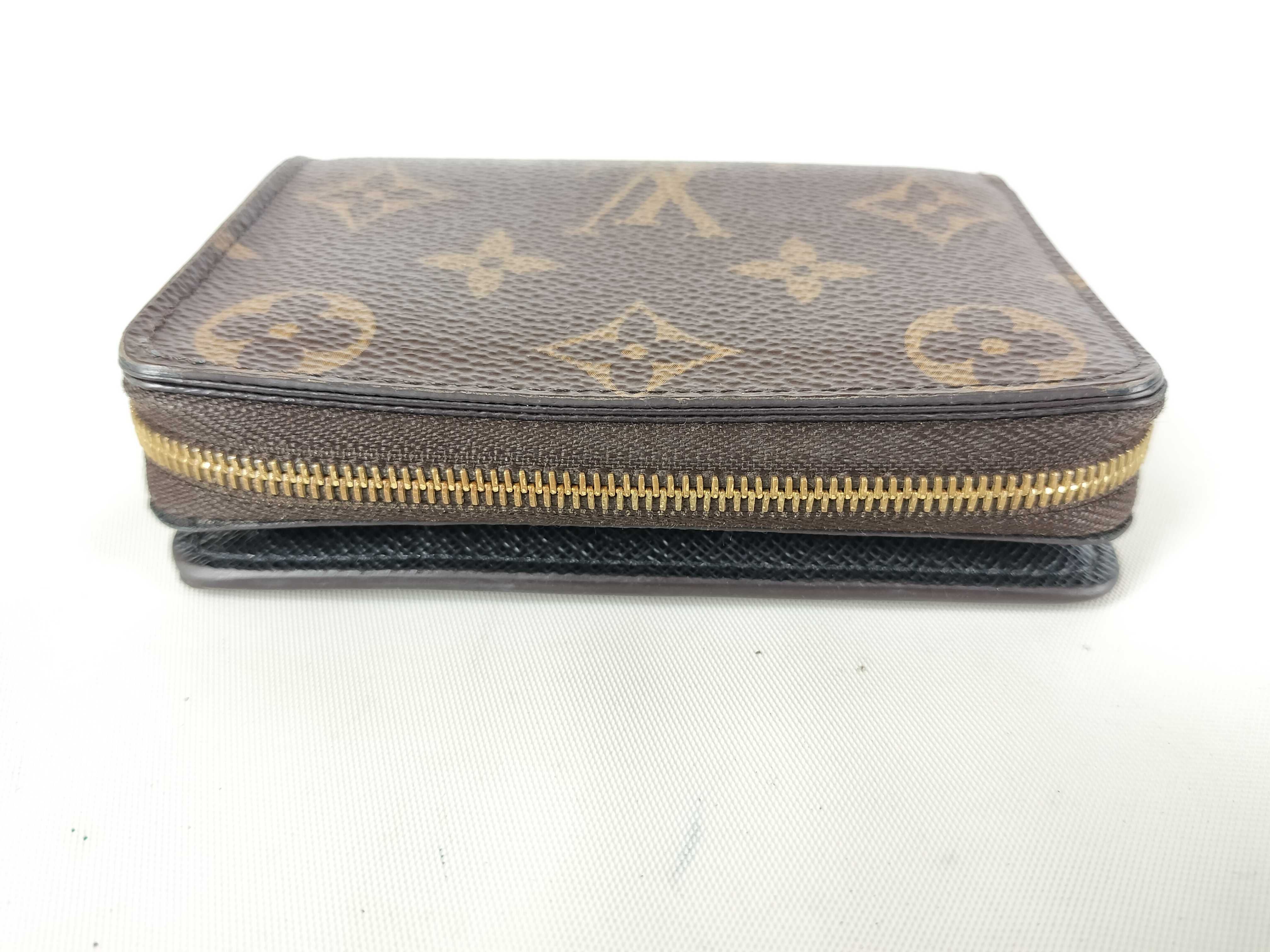 Monogram M81461 Reverse Portefeuille Lou Wallet with Name Engraving — view 4