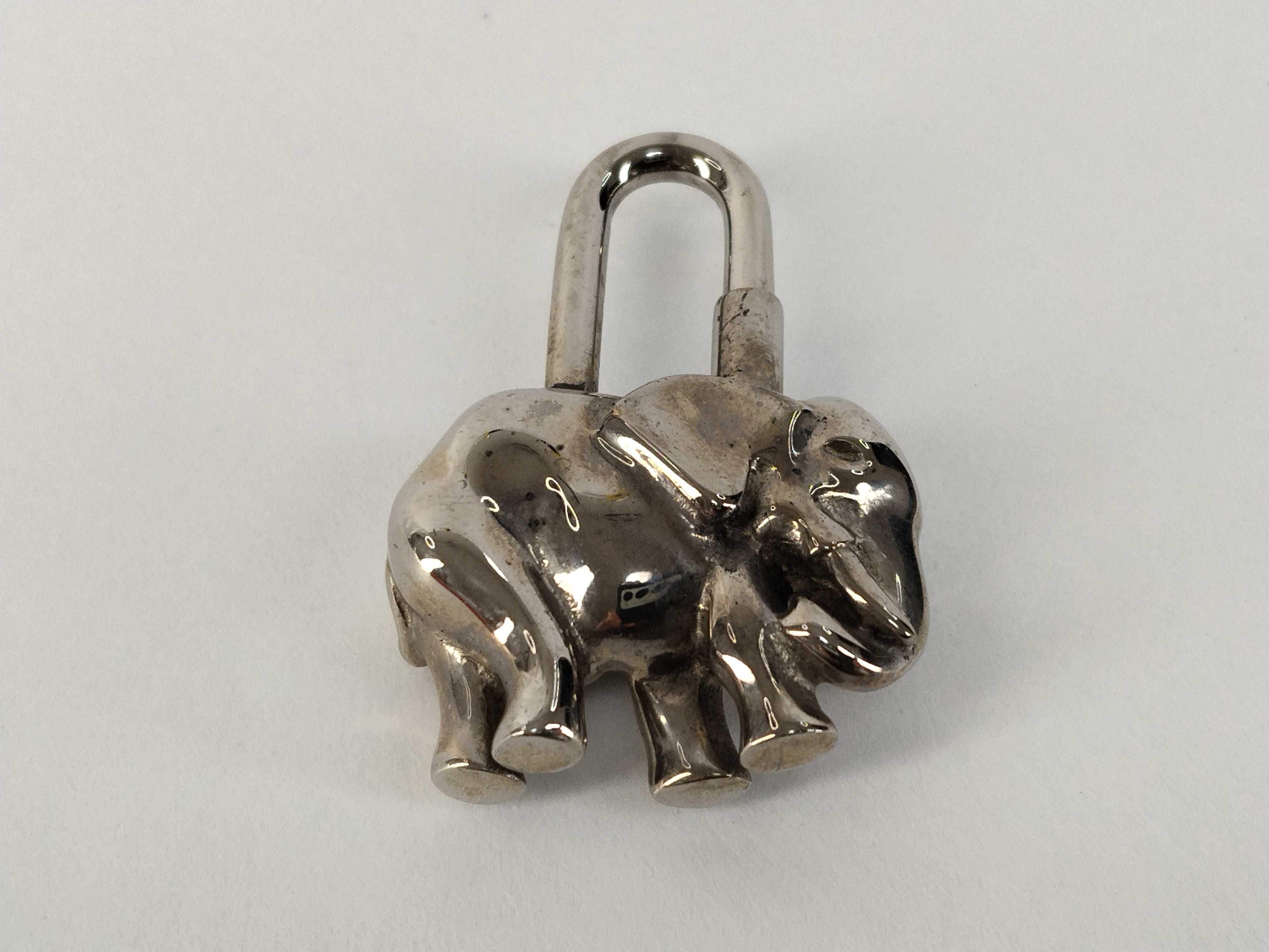 Cadena Silver Elephant Charm — view 2